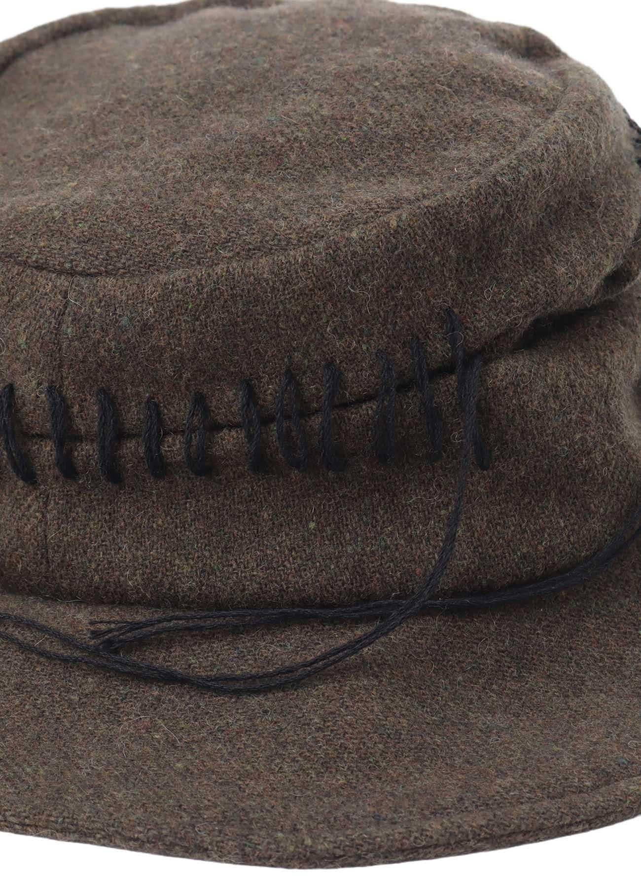 TOP VINTAGE FLANNEL STITCH HAT