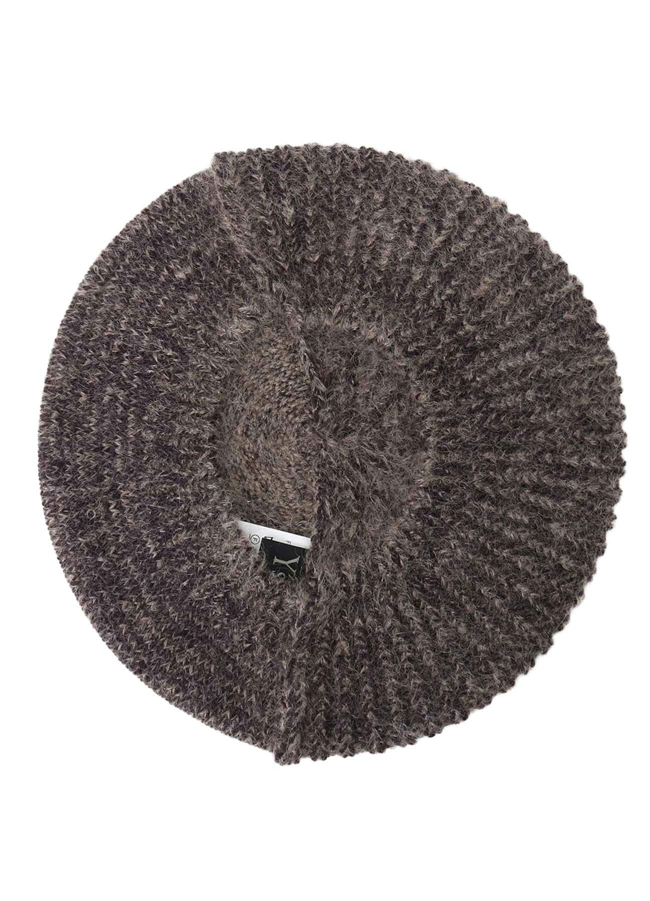 MAHAIR WOOL COMBINATION BERET