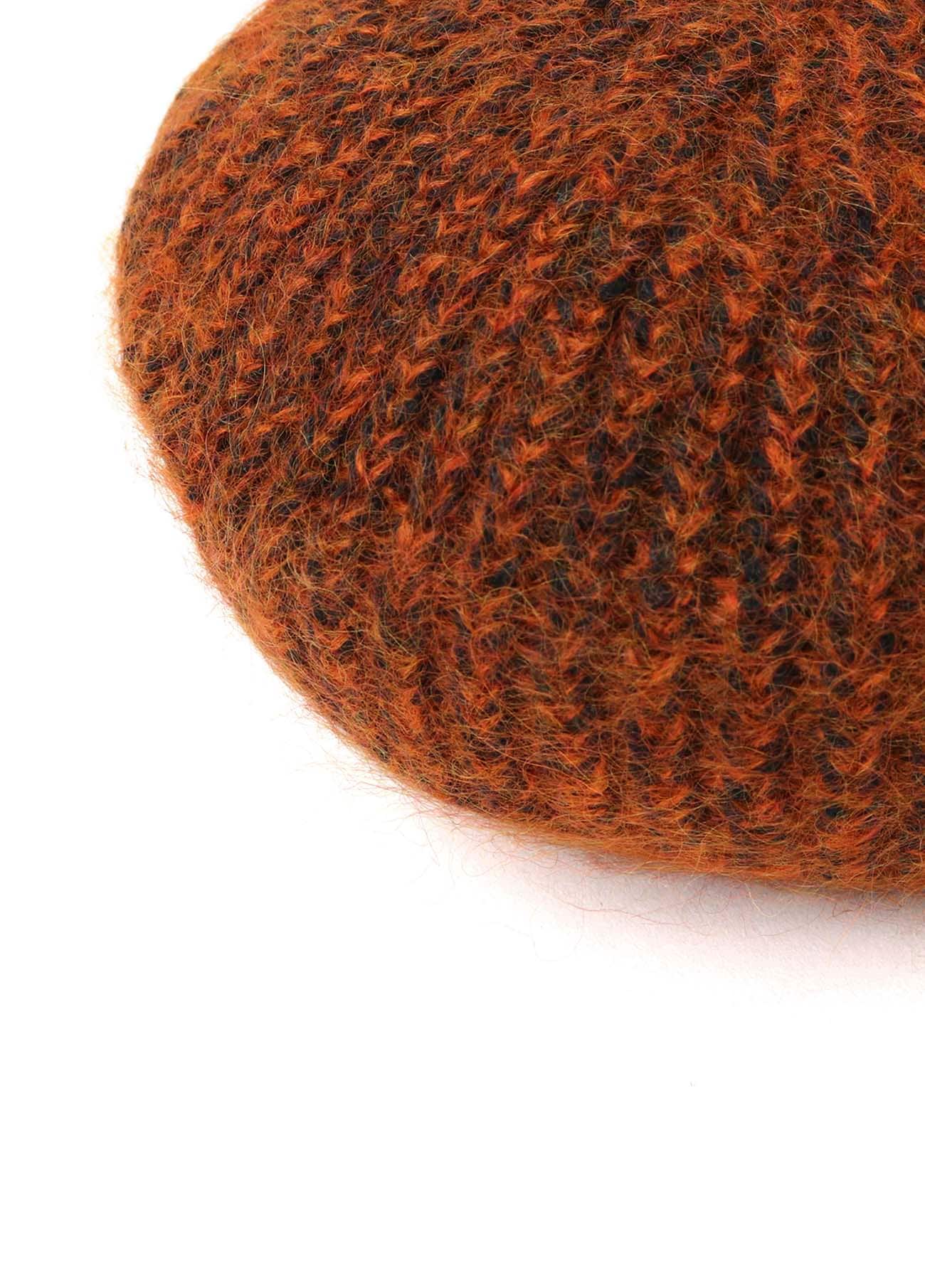 MAHAIR WOOL COMBINATION BERET