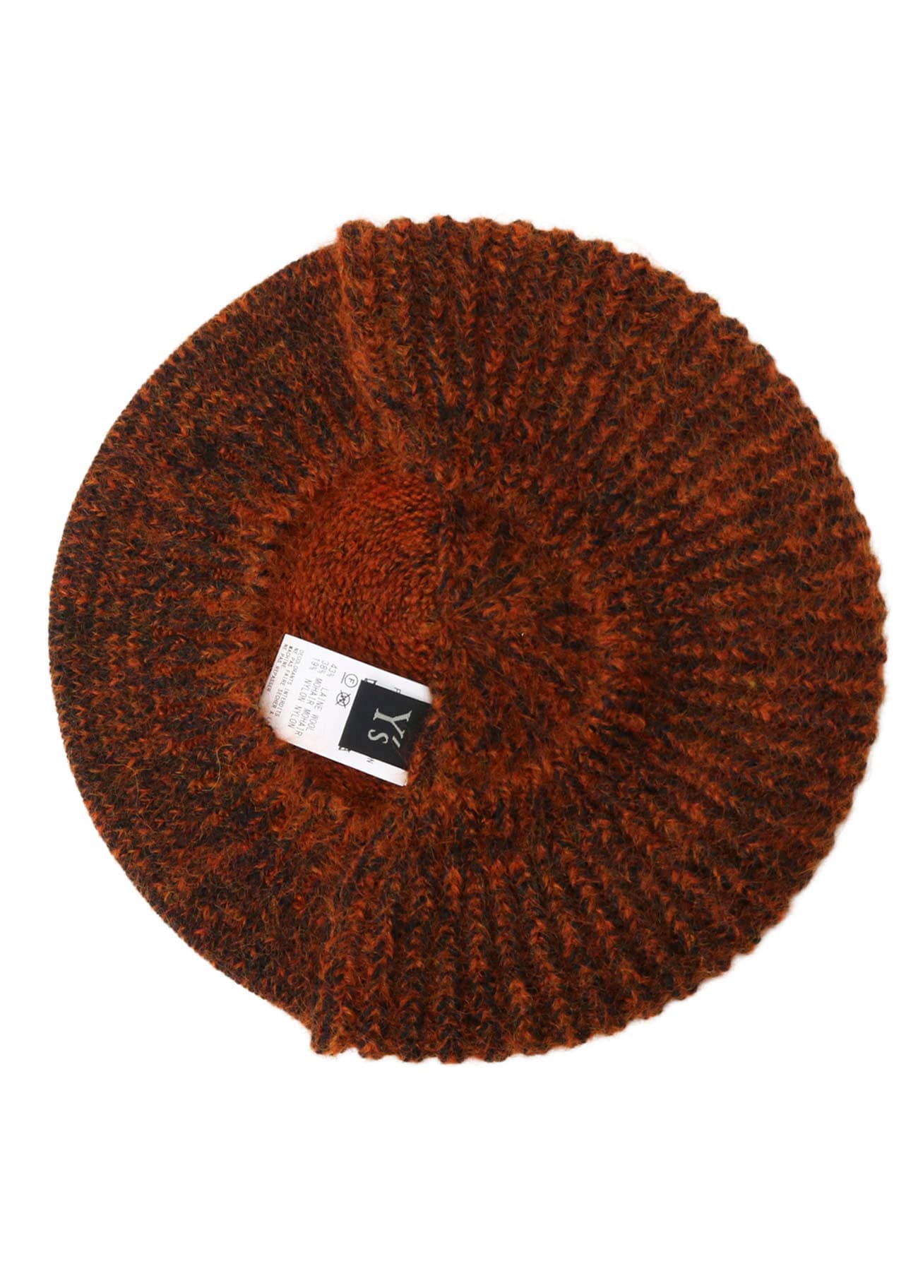 MAHAIR WOOL COMBINATION BERET