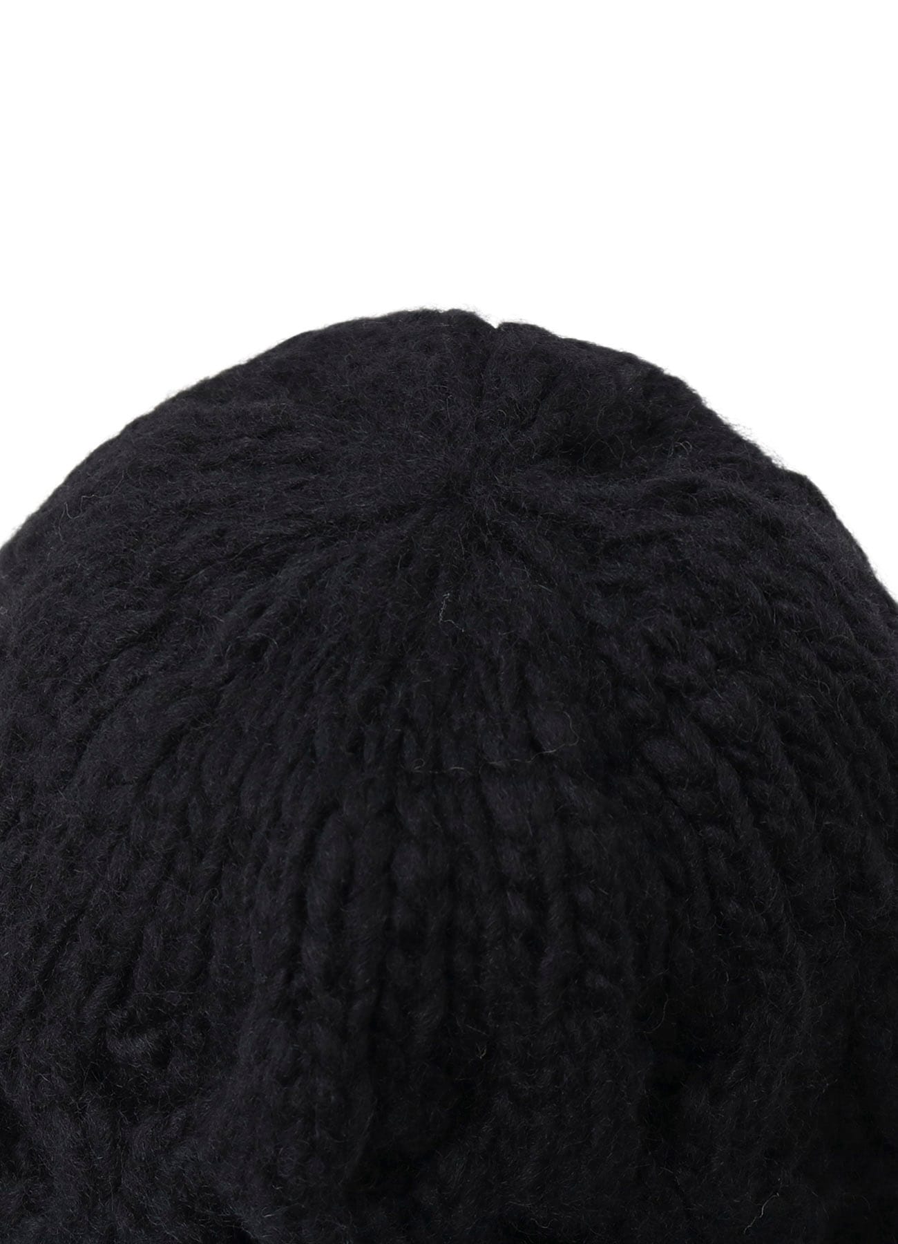 SLUB WOOL BEANIE W/ EAR FLAP