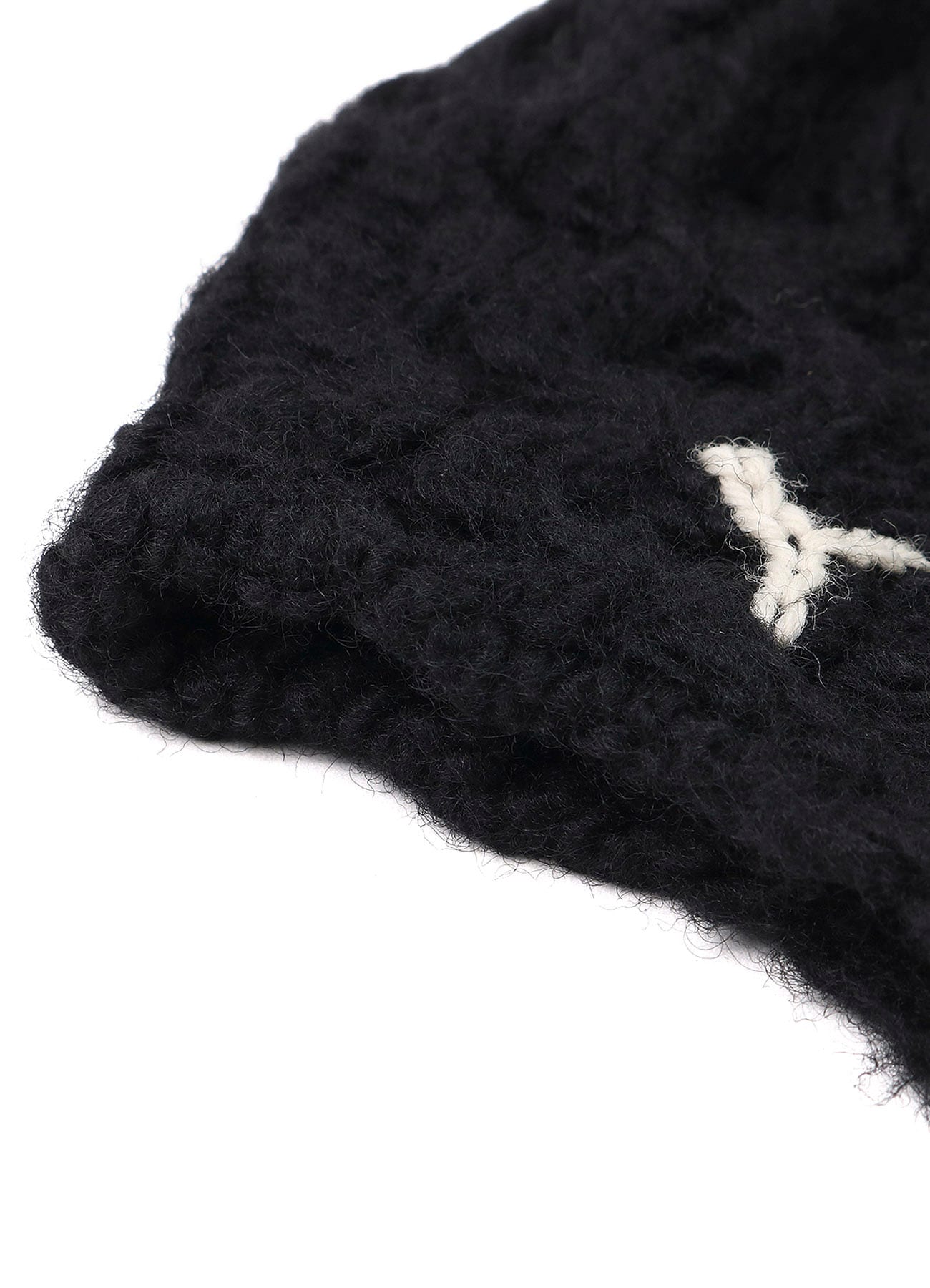 SLUB WOOL BEANIE W/ EAR FLAP