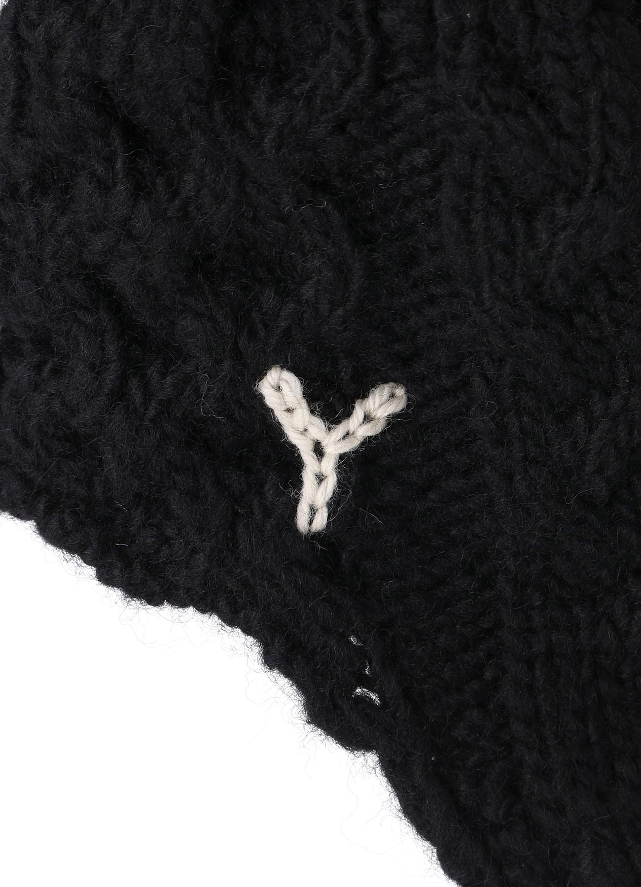 SLUB WOOL BEANIE W/ EAR FLAP