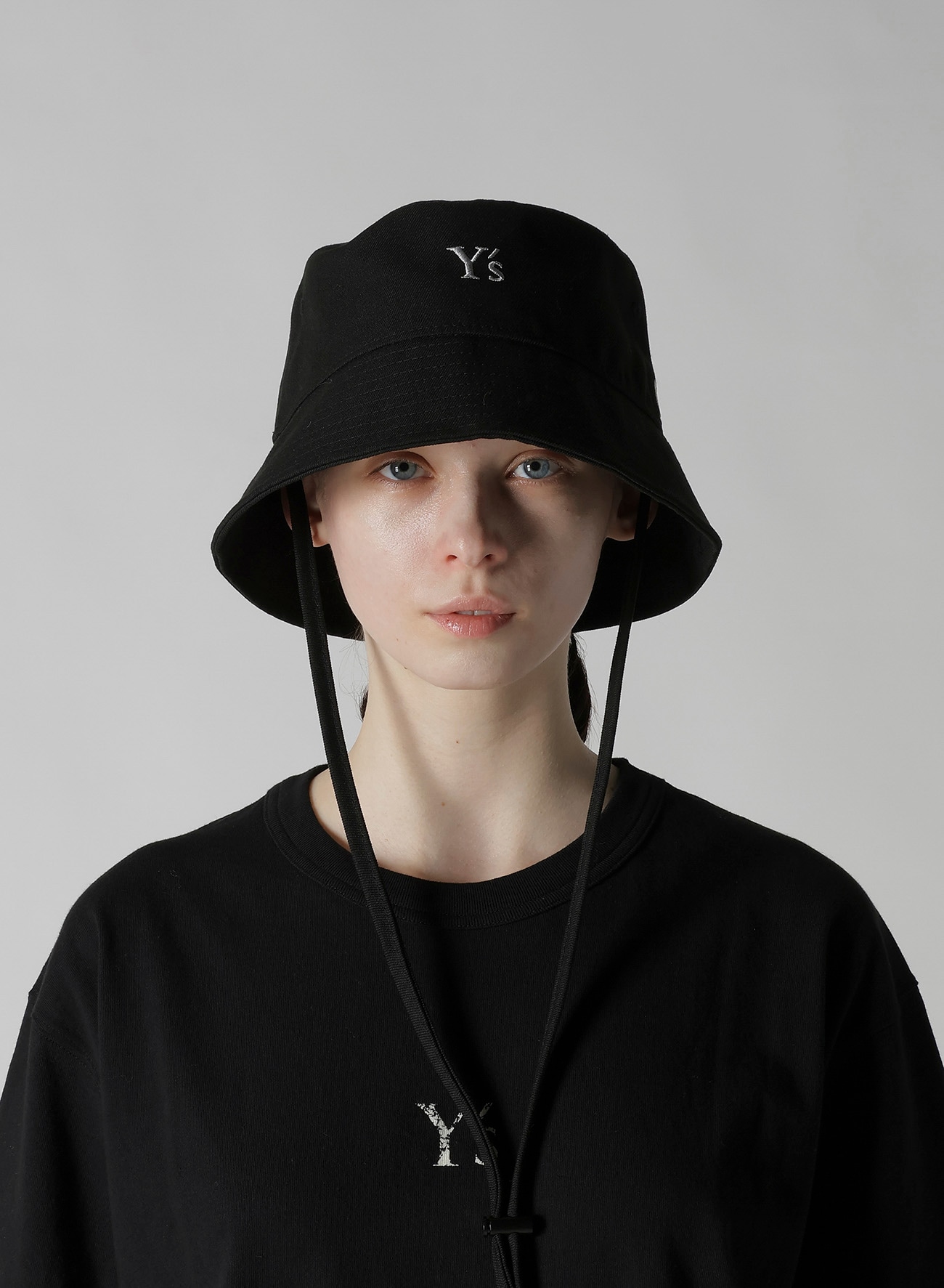 Y's × New Era BUCKET01 SAILOR BRIM(FREE SIZE Black): Y's