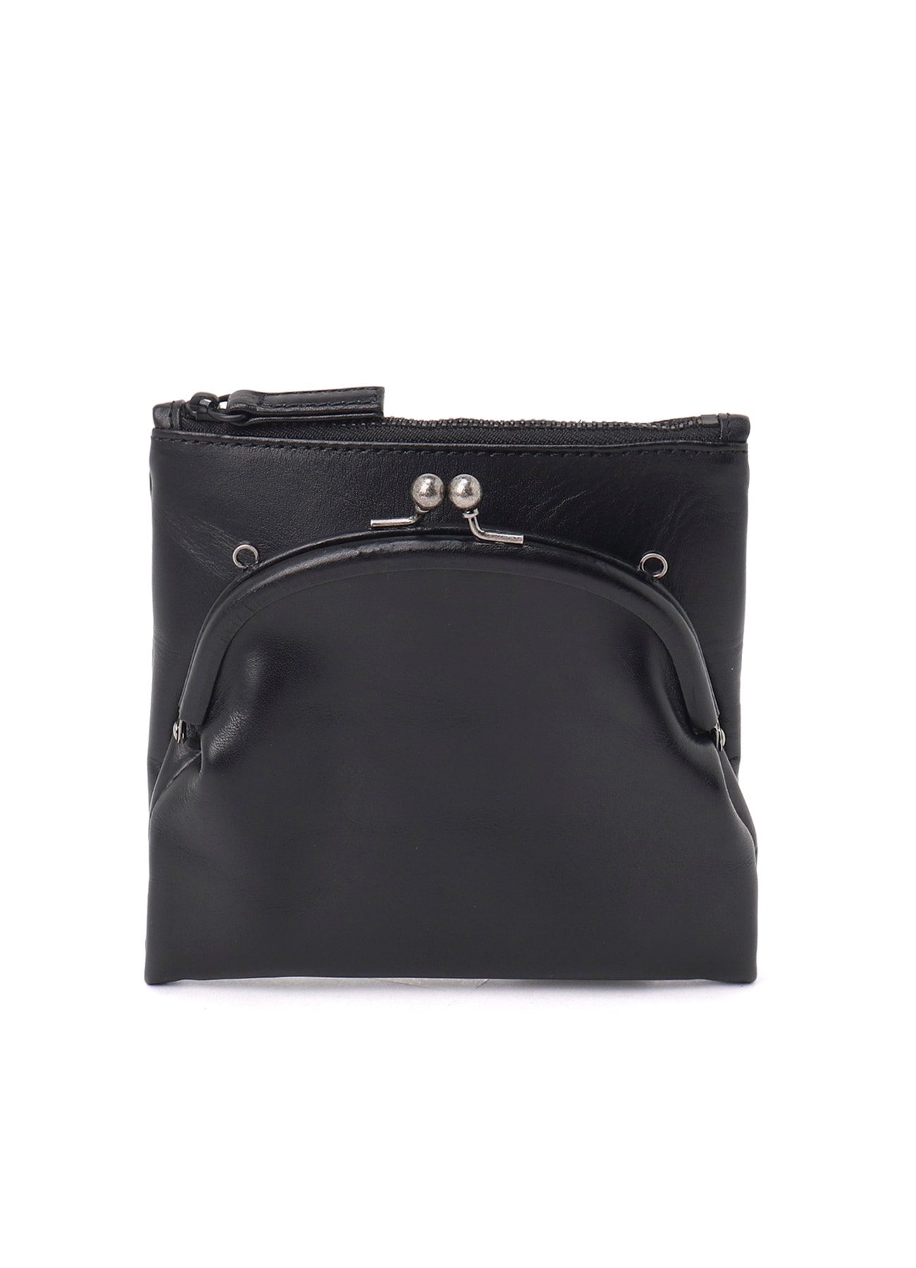 SEMI-GLOSS LEATHER MINI SHOULDER 2WAY BAG