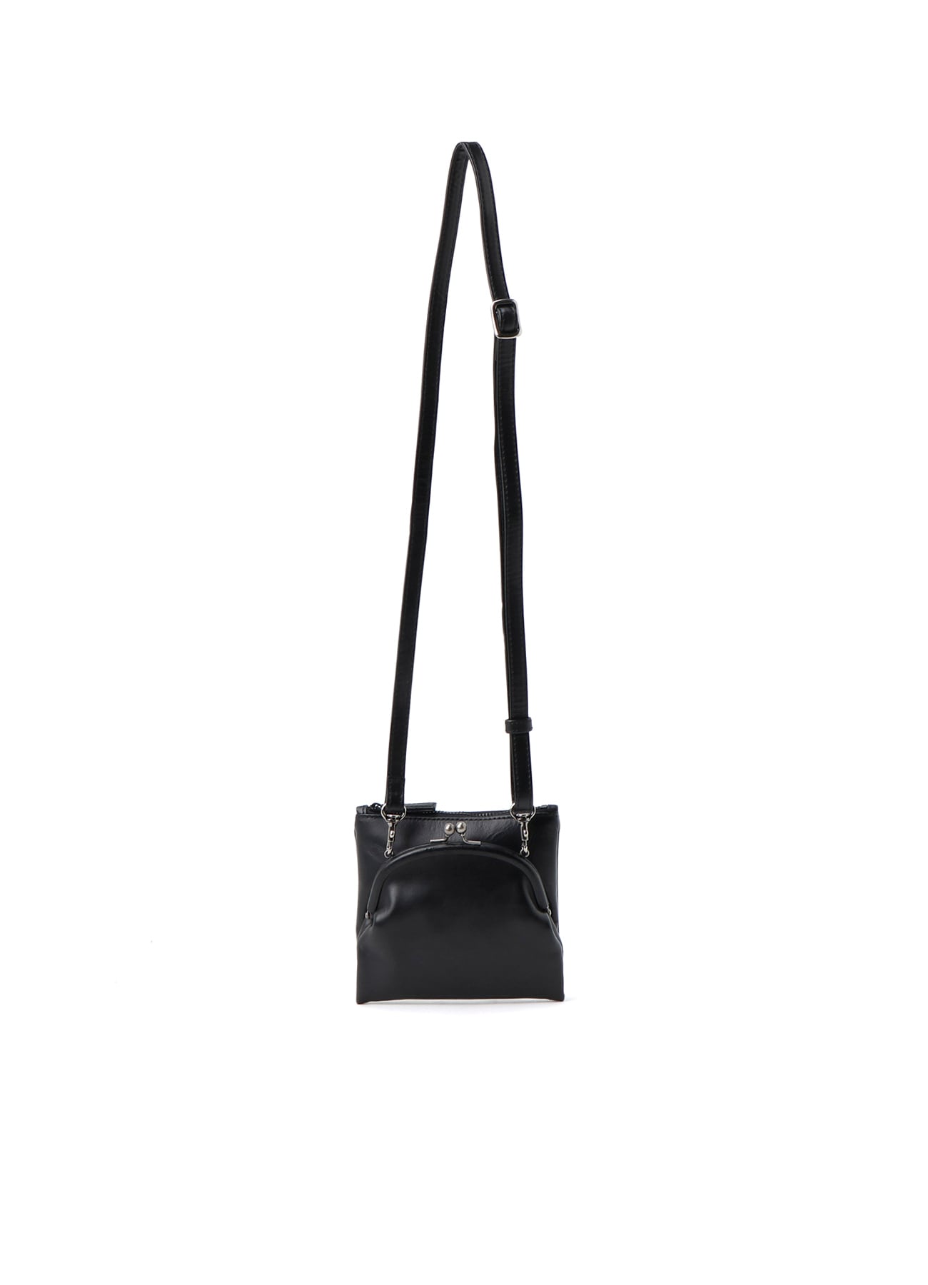 SEMI-GLOSS LEATHER MINI SHOULDER 2WAY BAG