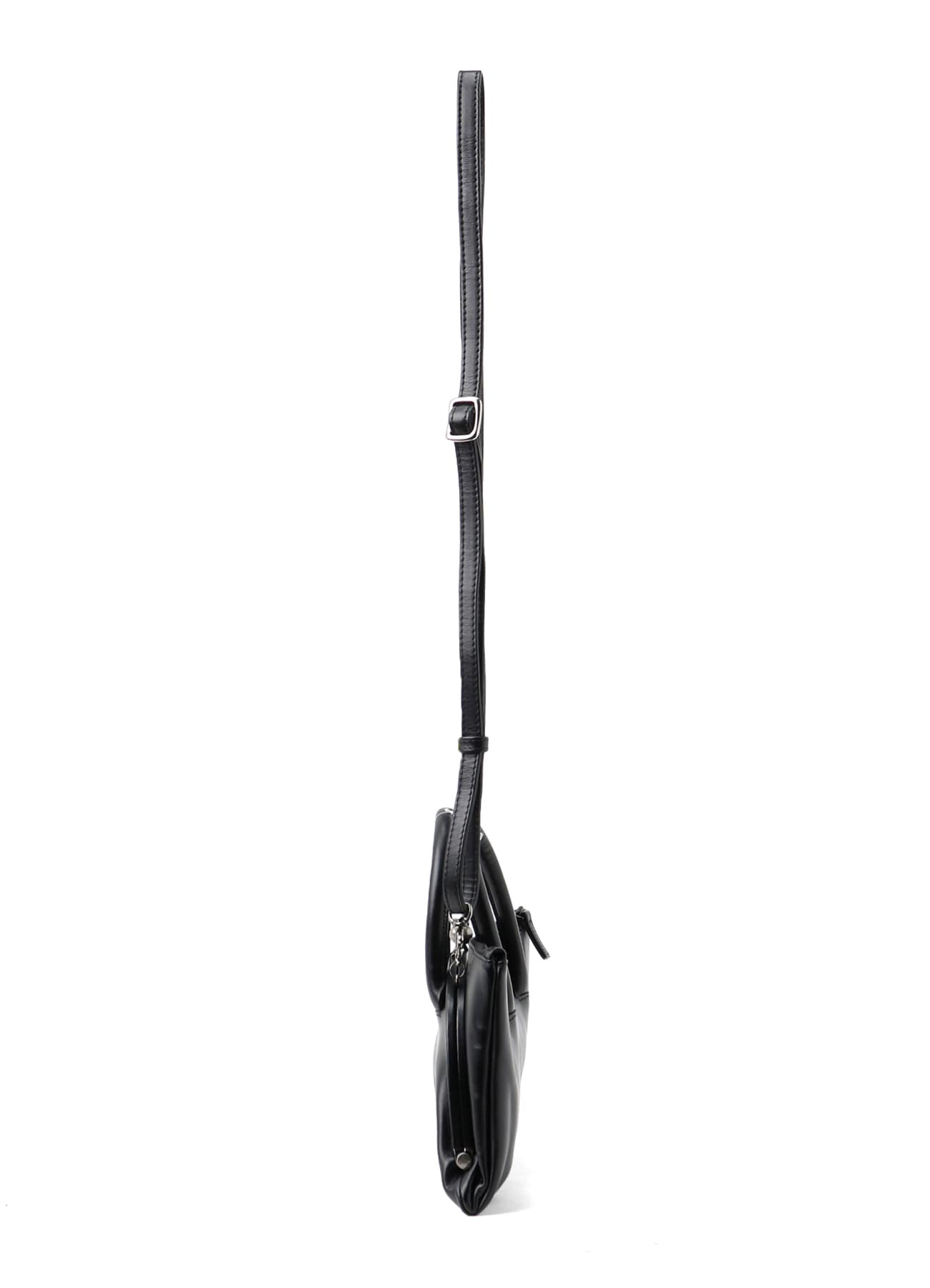 SEMI-GLOSS LEATHER SHOULDER 2WAY BAG