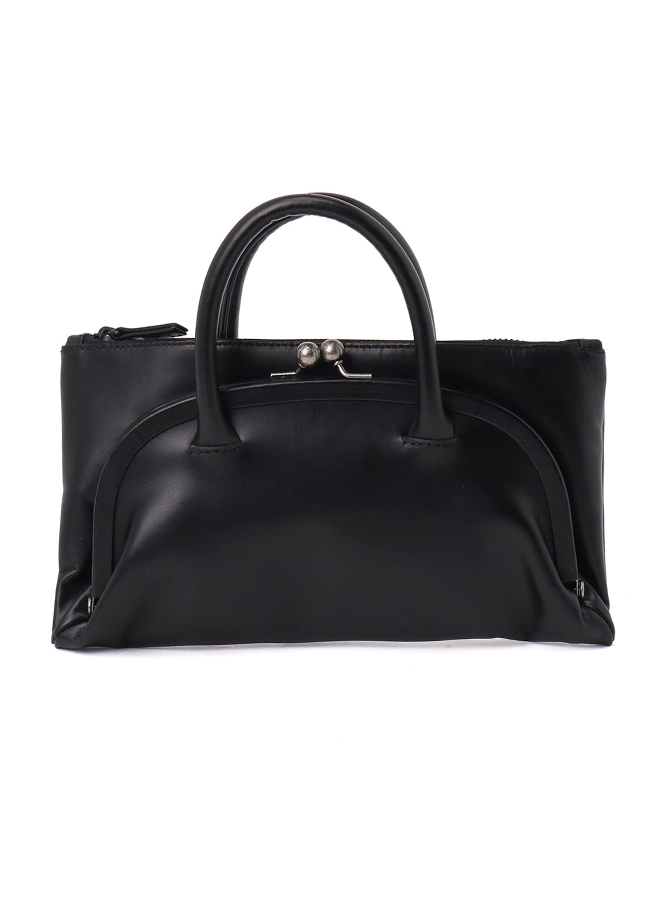 SEMI-GLOSS LEATHER SHOULDER 2WAY BAG