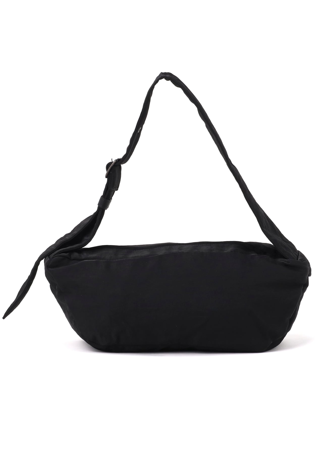 NYLON WASHER TWILL BOX SHOULDER BAG