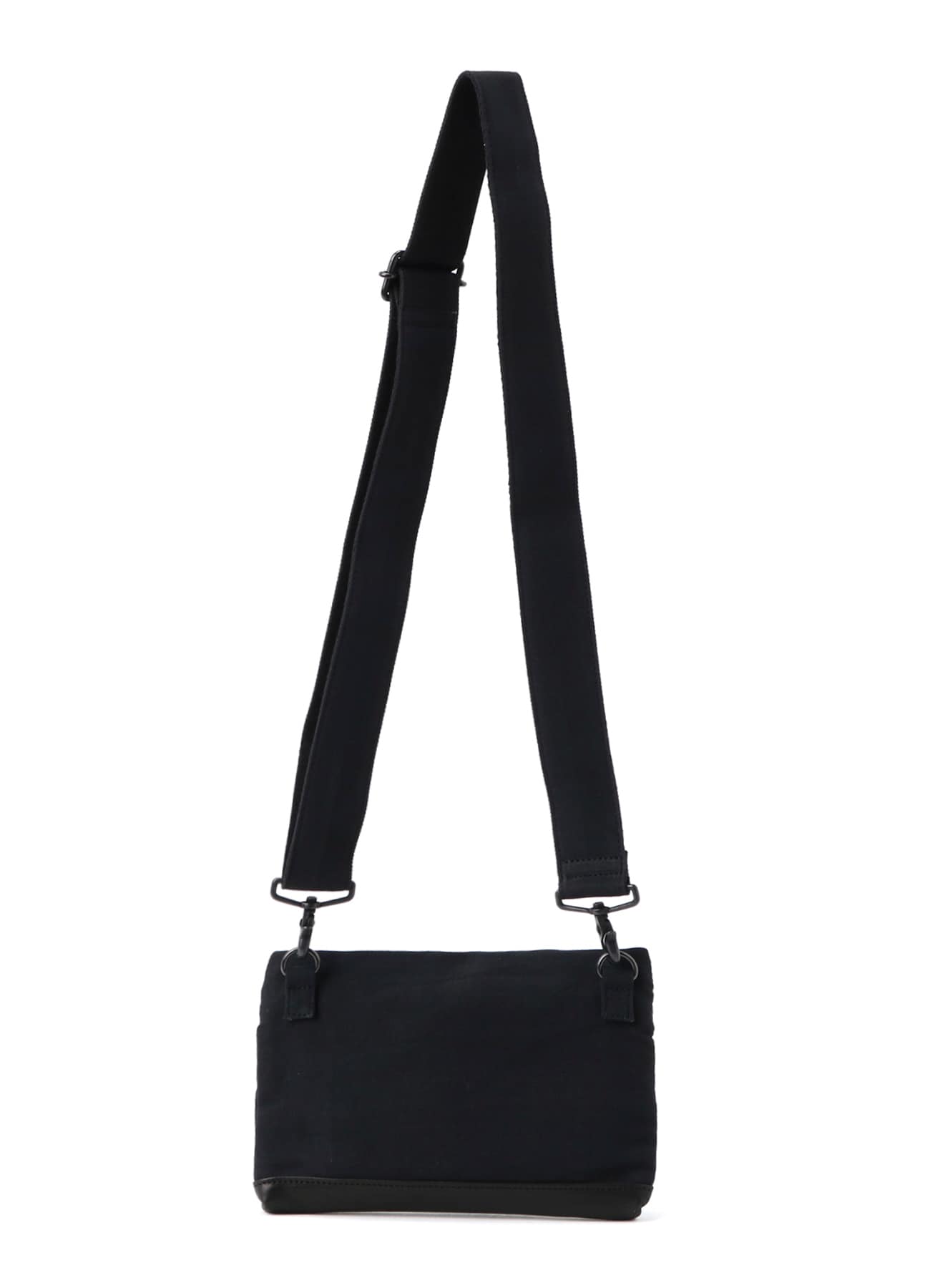 COTTON LINEN TWILL / LEATHER SACOCHE