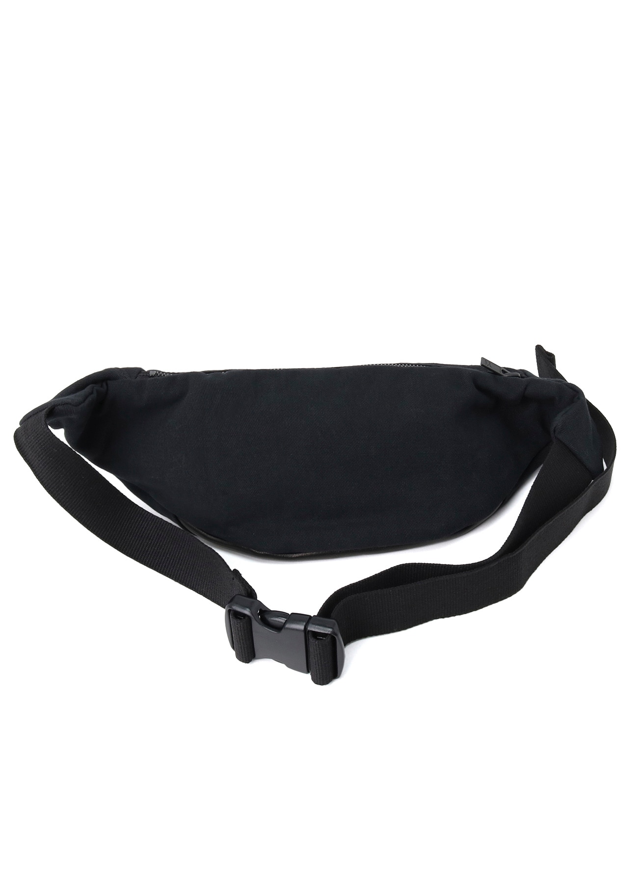 COTTON LINEN TWILL / LEATHER CROSSBODY BAG