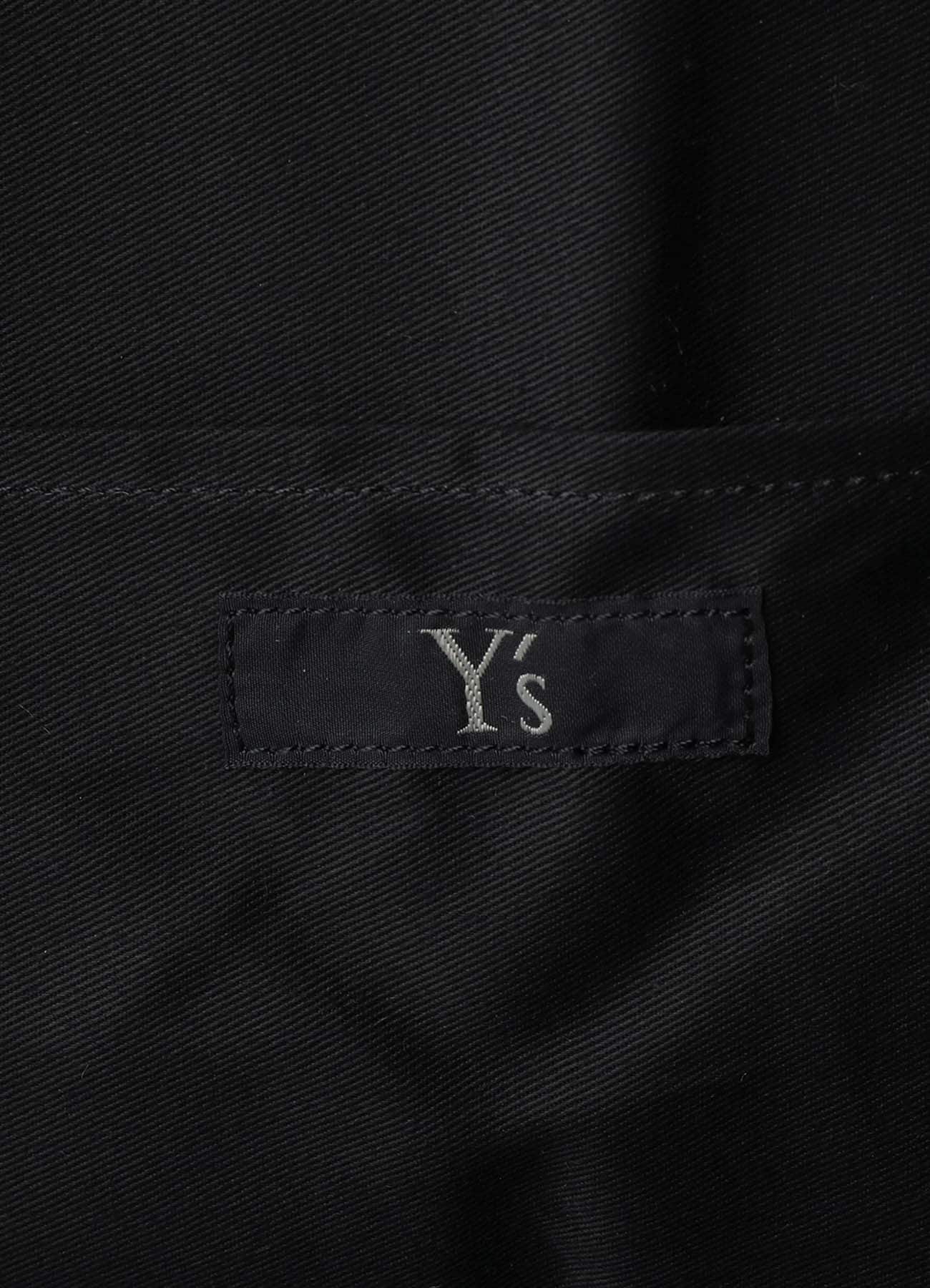 COTTON LINEN TWILL / LEATHER BACKPACK(FREE SIZE Beige): Y's