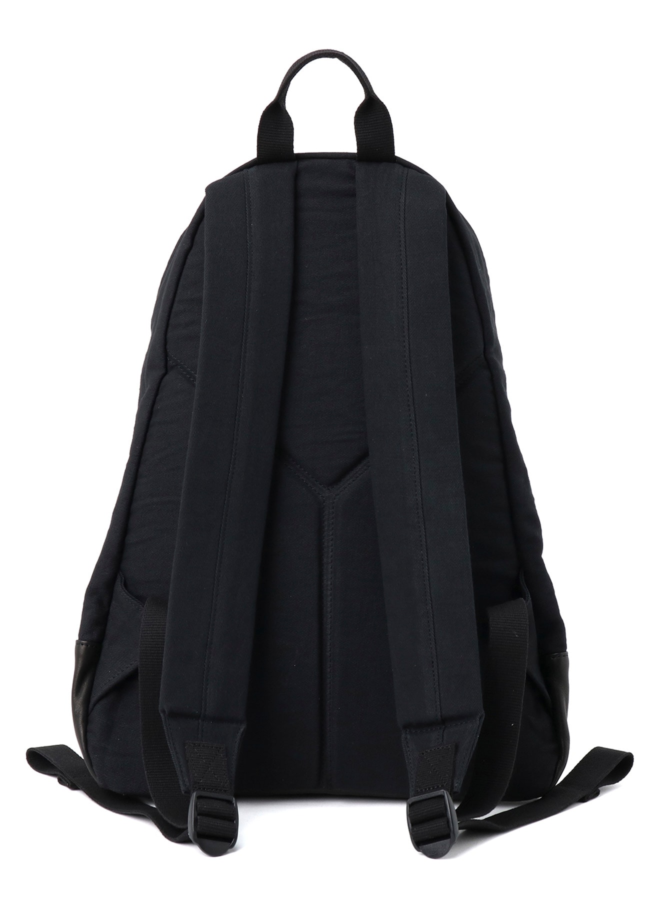 COTTON LINEN TWILL / LEATHER BACKPACK