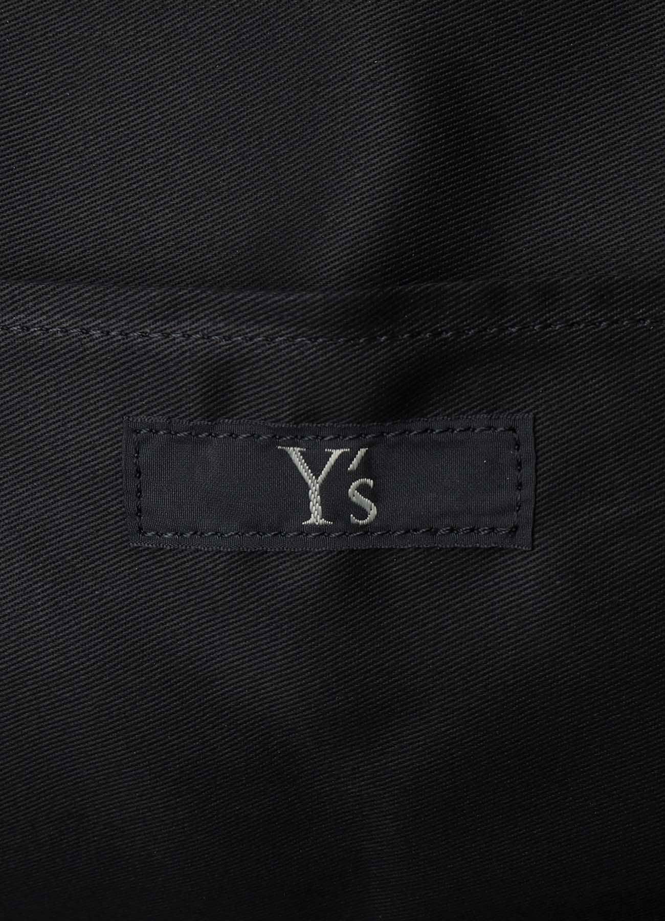 COTTON LINEN TWILL / LEATHER BACKPACK