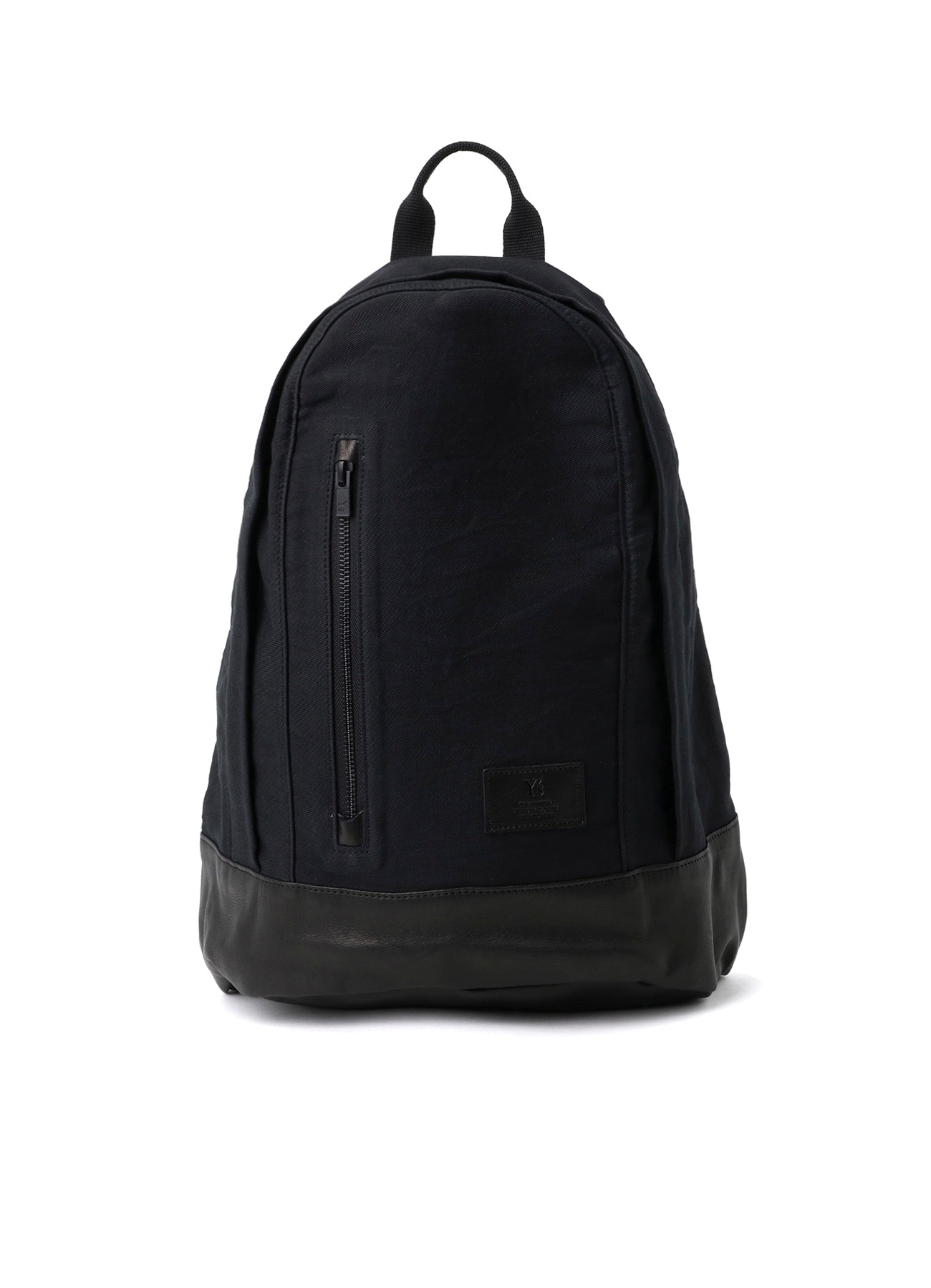 COTTON LINEN TWILL / LEATHER BACKPACK(FREE SIZE Beige): Y's
