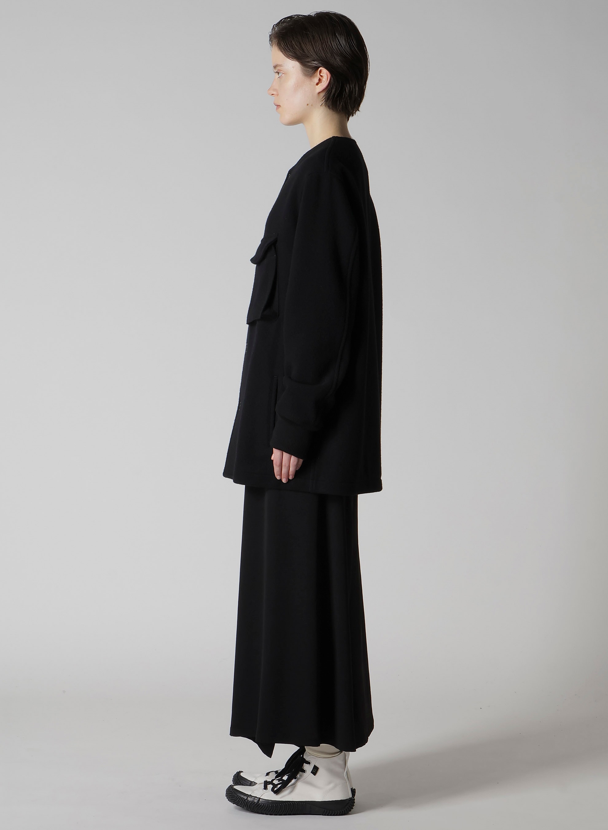 WOOL MOSSER LEFT SIDE CHEST POCKET JACKET