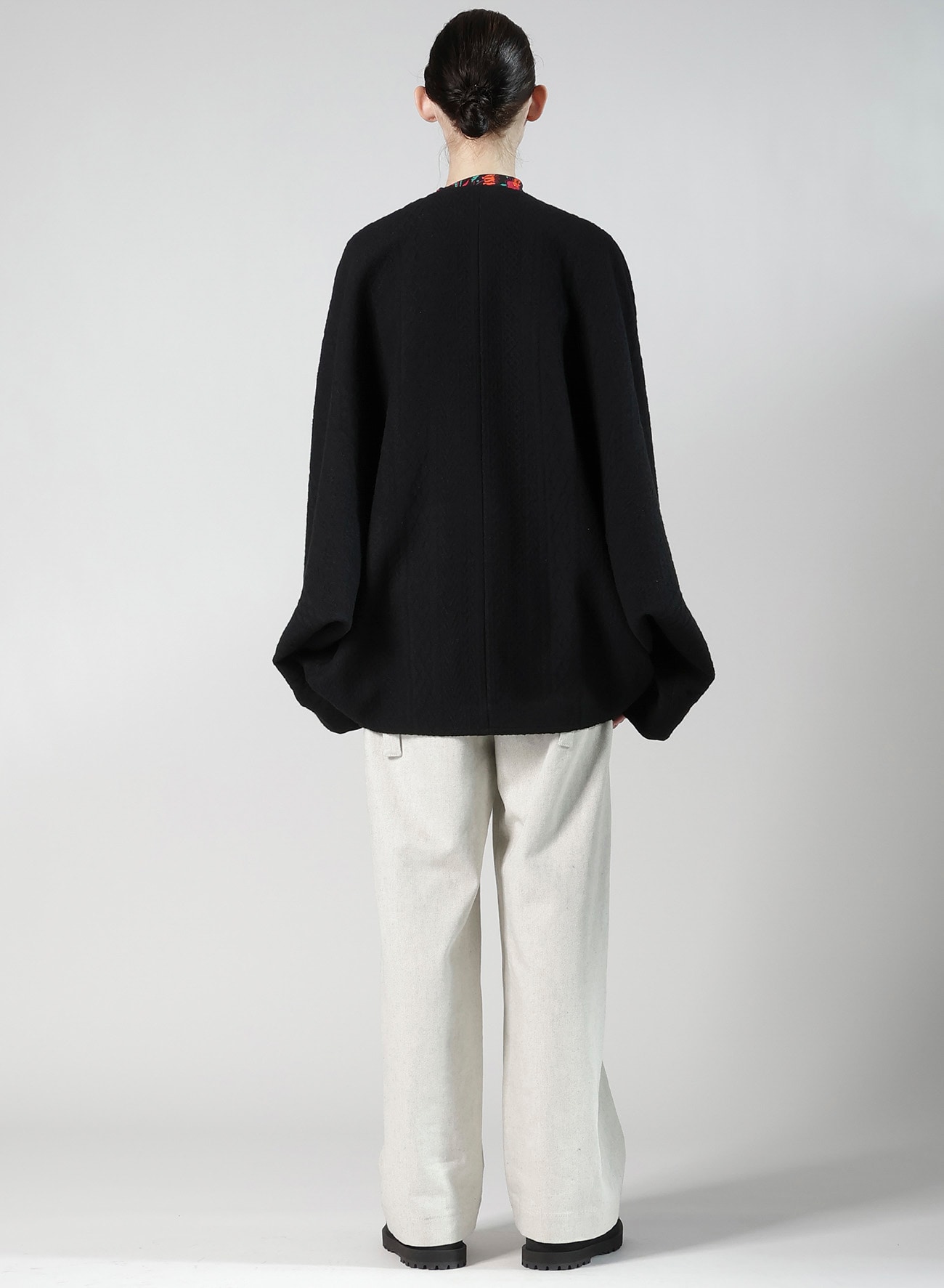 CABLE JQ KNIT DOLMAN SLEEVE JACKET