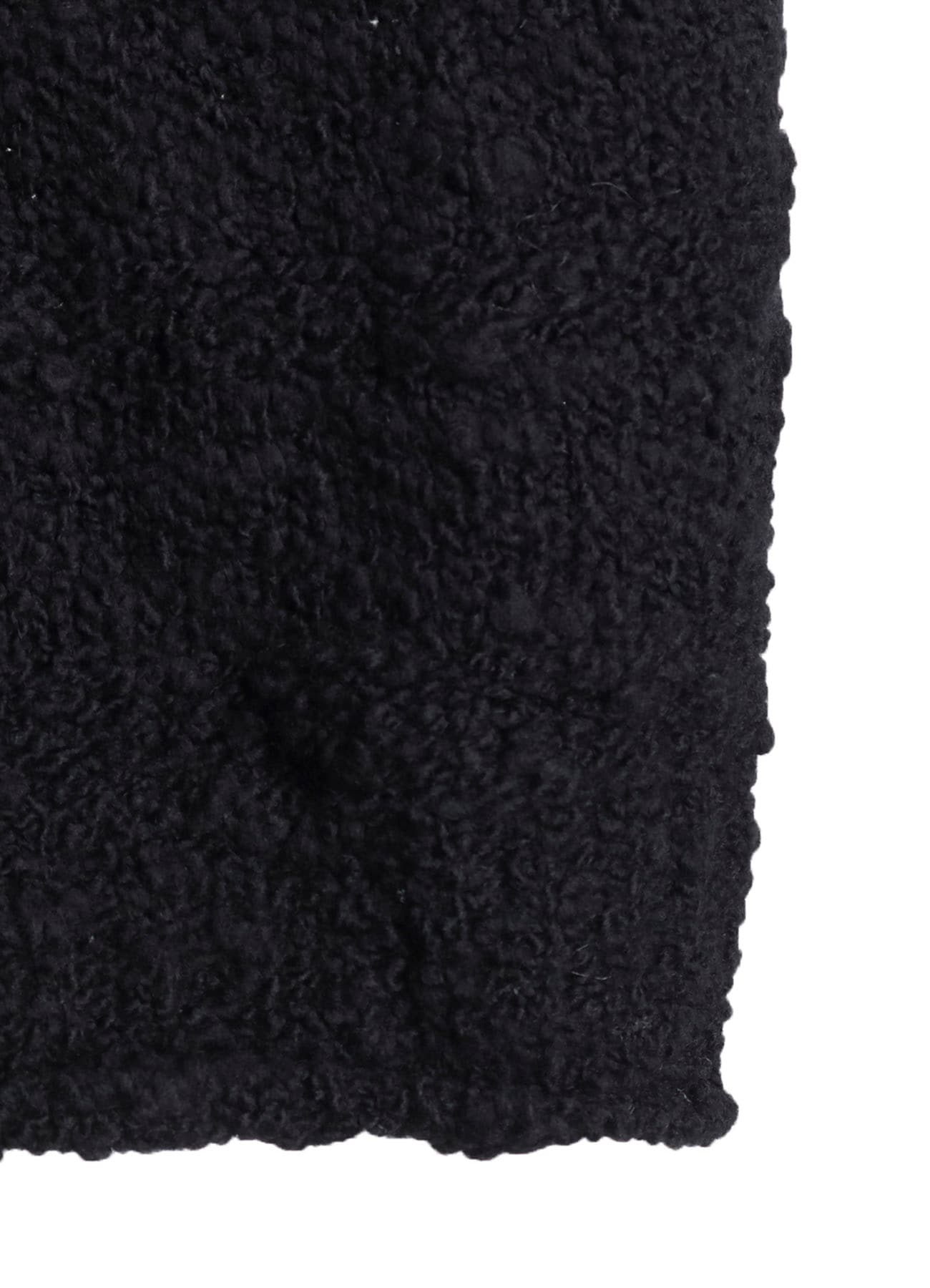 THICK SLUB JERSEY CURLED COLLAR PULLOVER
