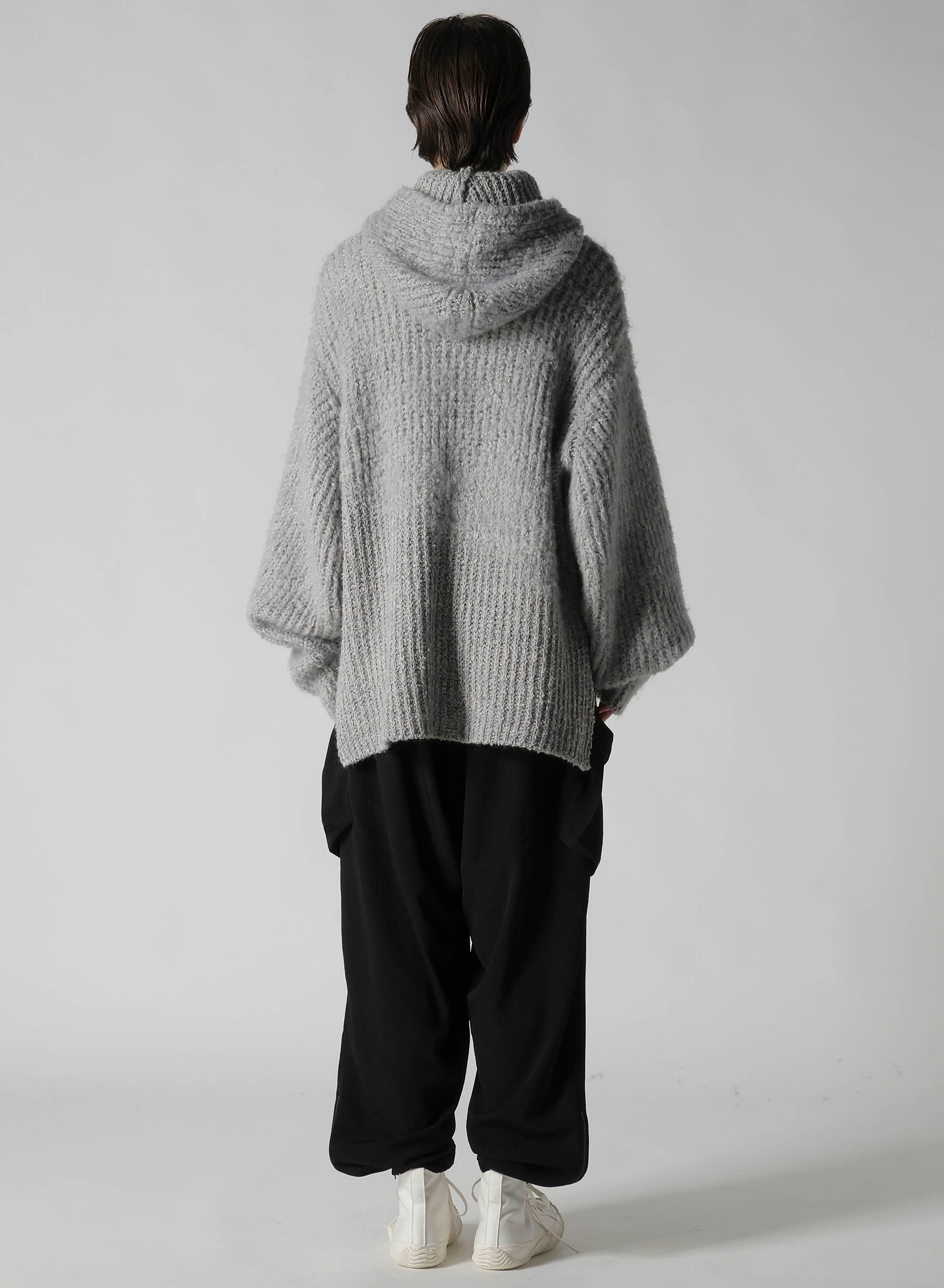 FLEECE RAISED HOODIE