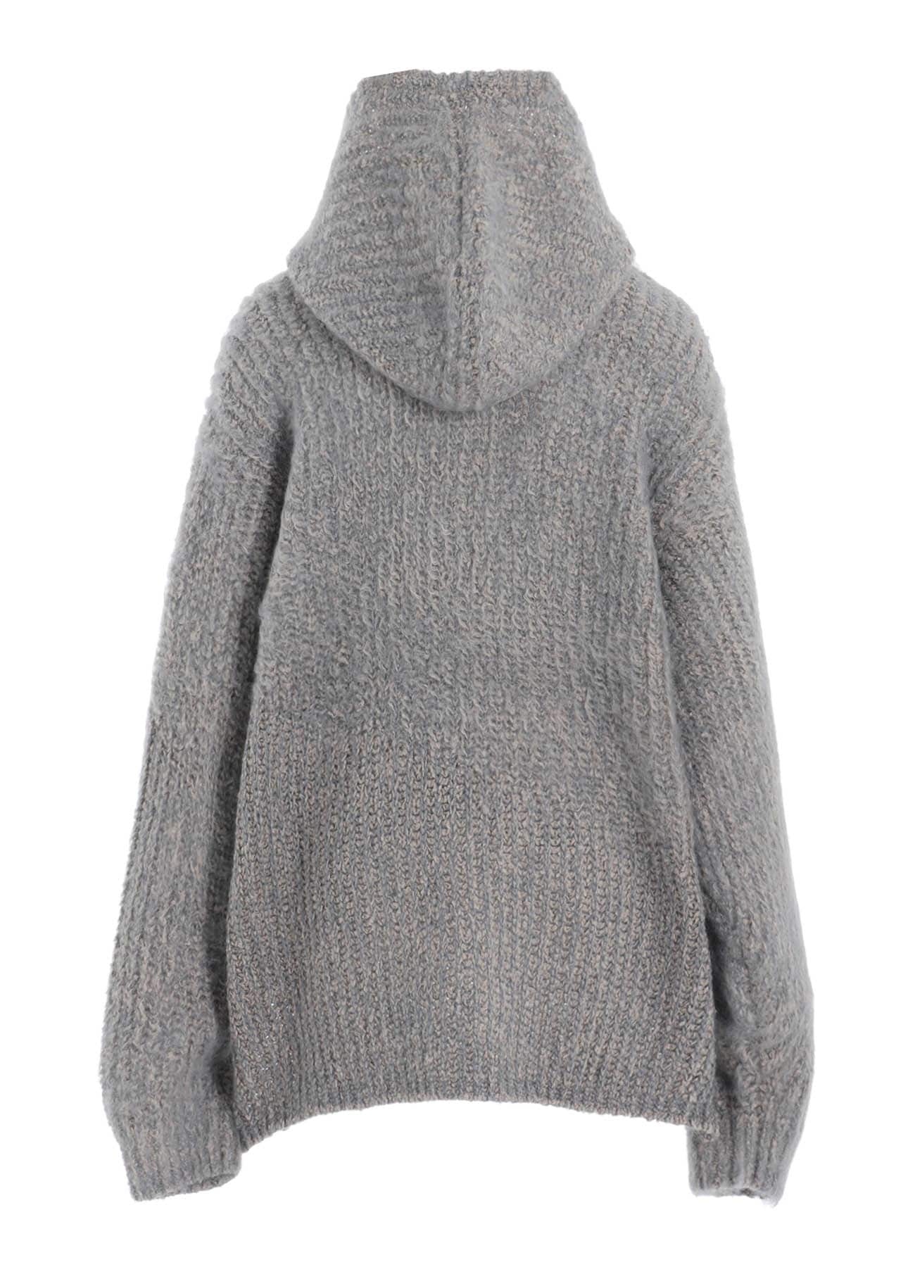 FLEECE RAISED HOODIE
