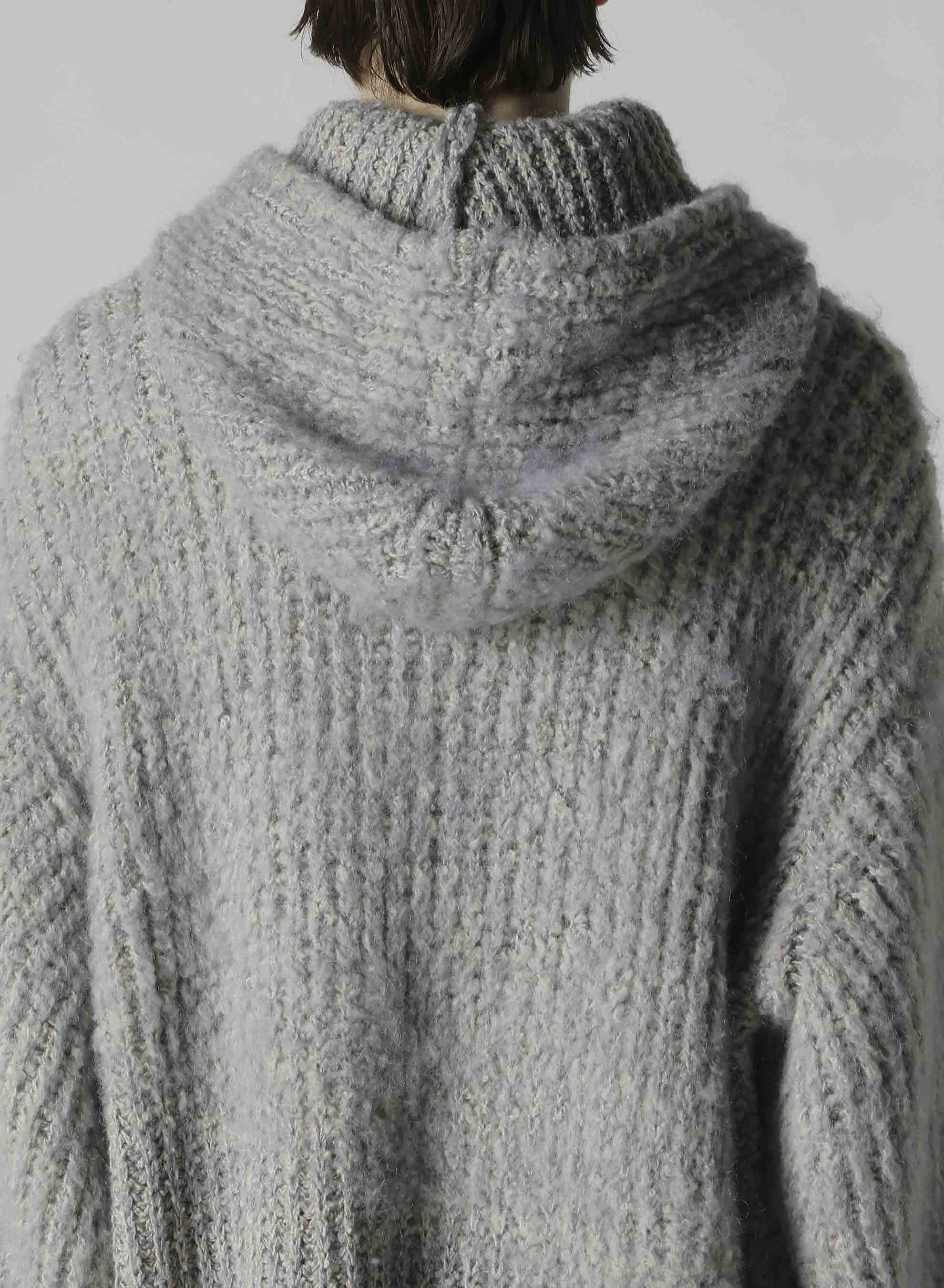 FLEECE RAISED HOODIE