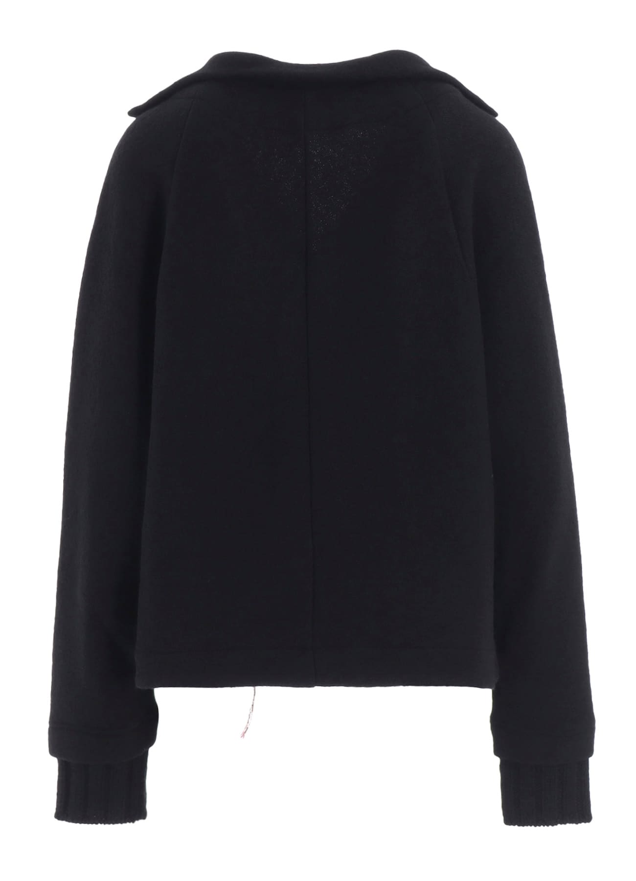 KNIT CONBINATION SHORT JACKET