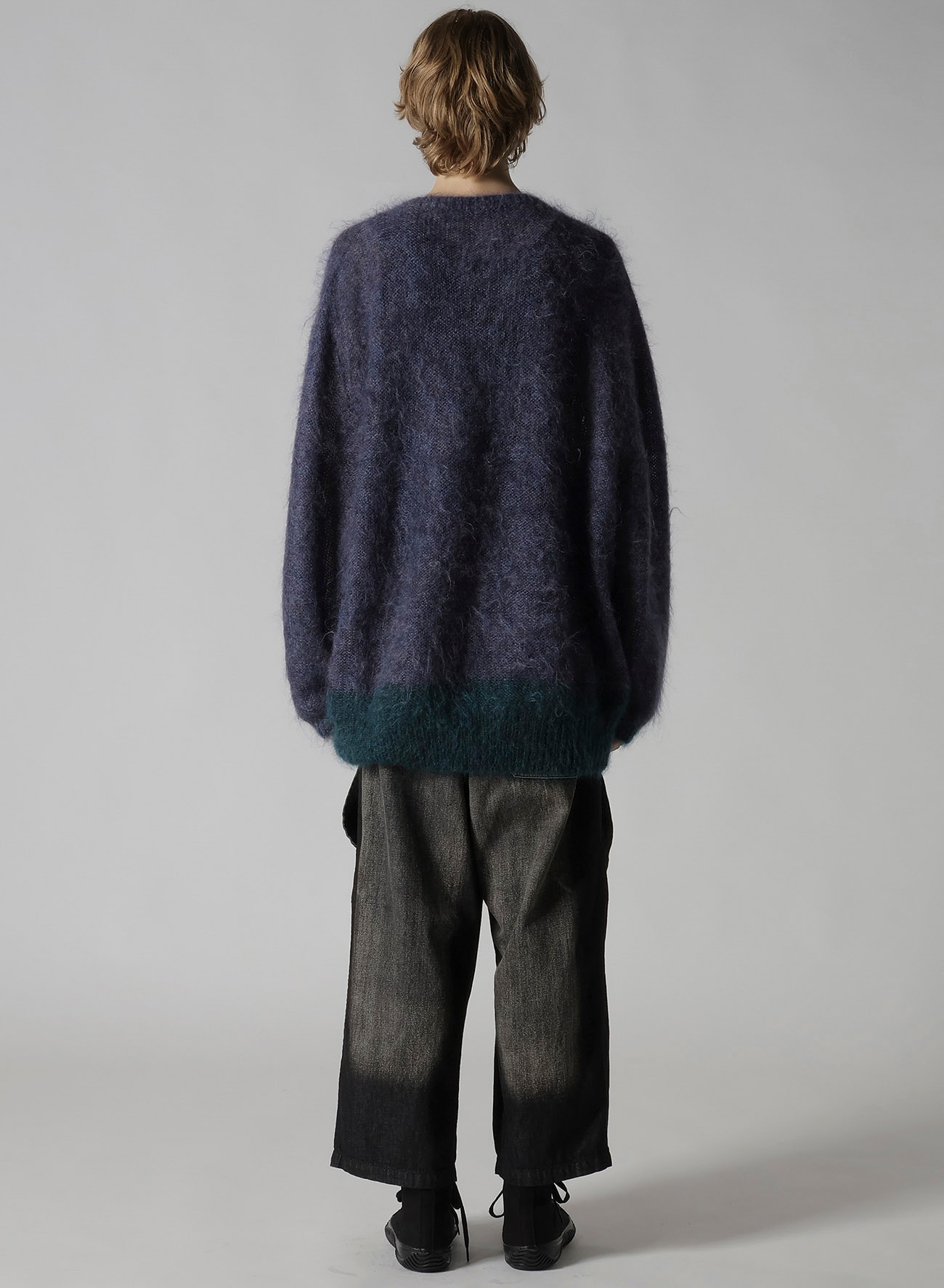 COLOR SCHEME MOHAIR PULLOVER