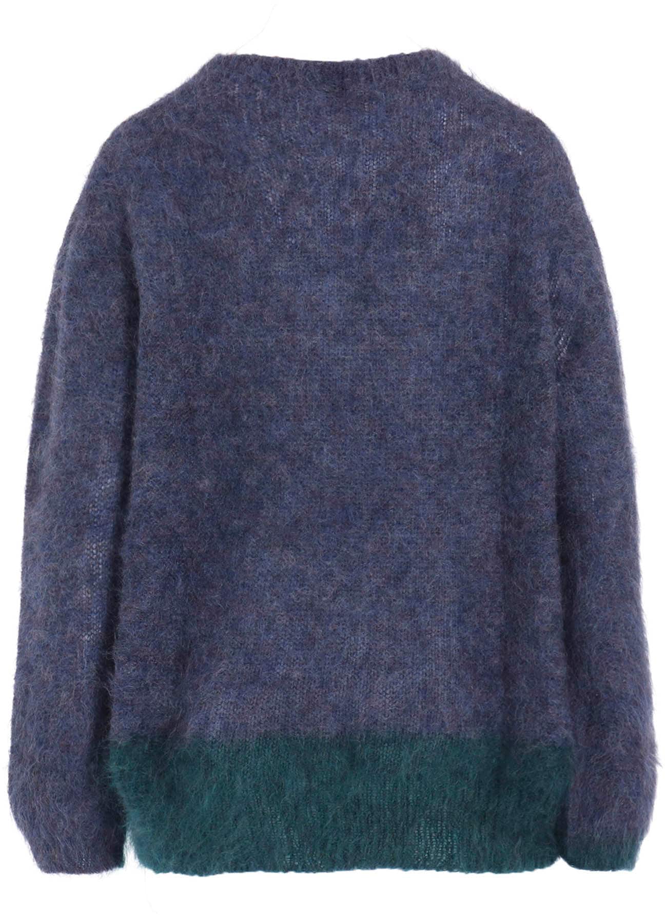 COLOR SCHEME MOHAIR PULLOVER