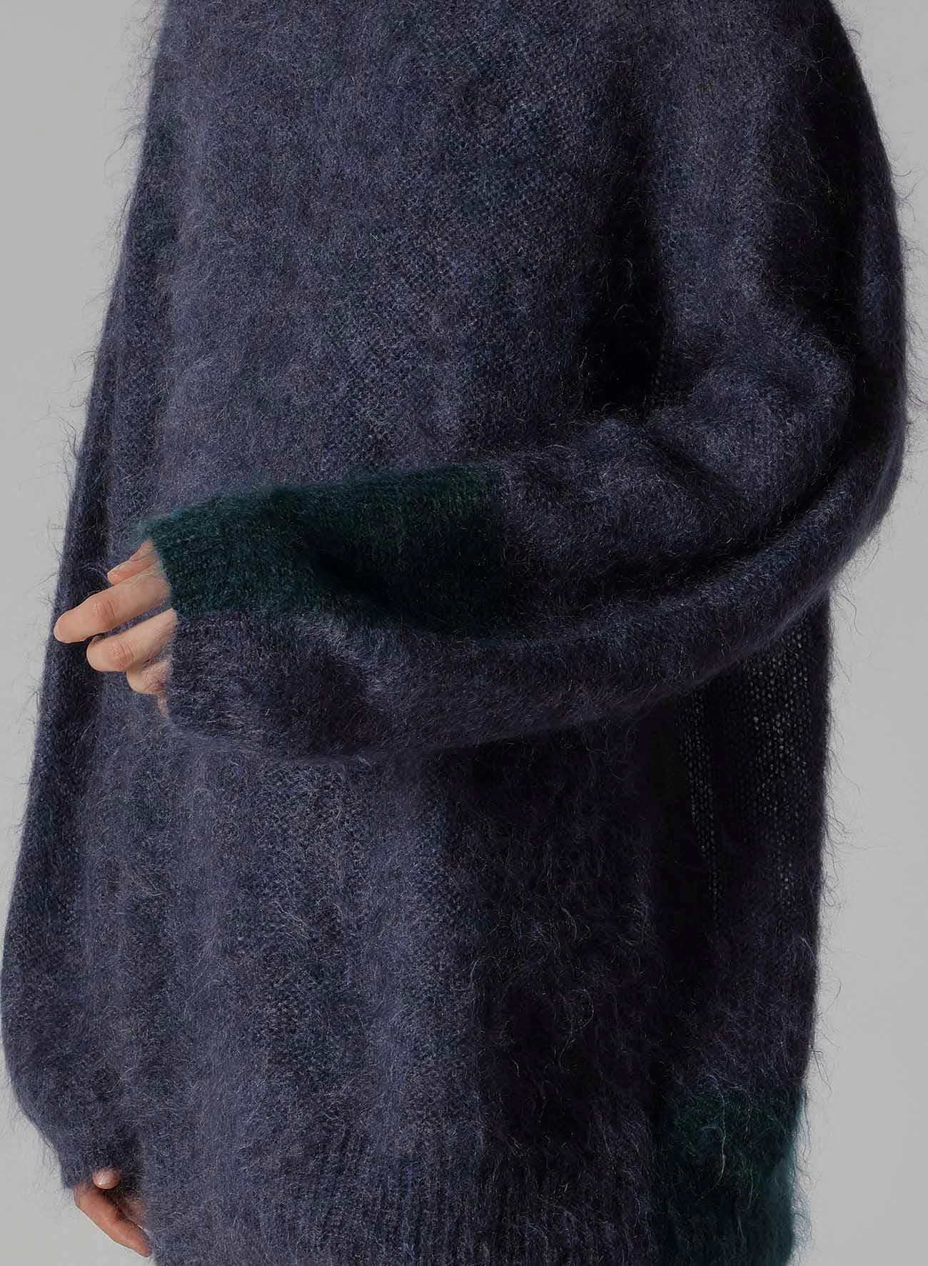 COLOR SCHEME MOHAIR PULLOVER
