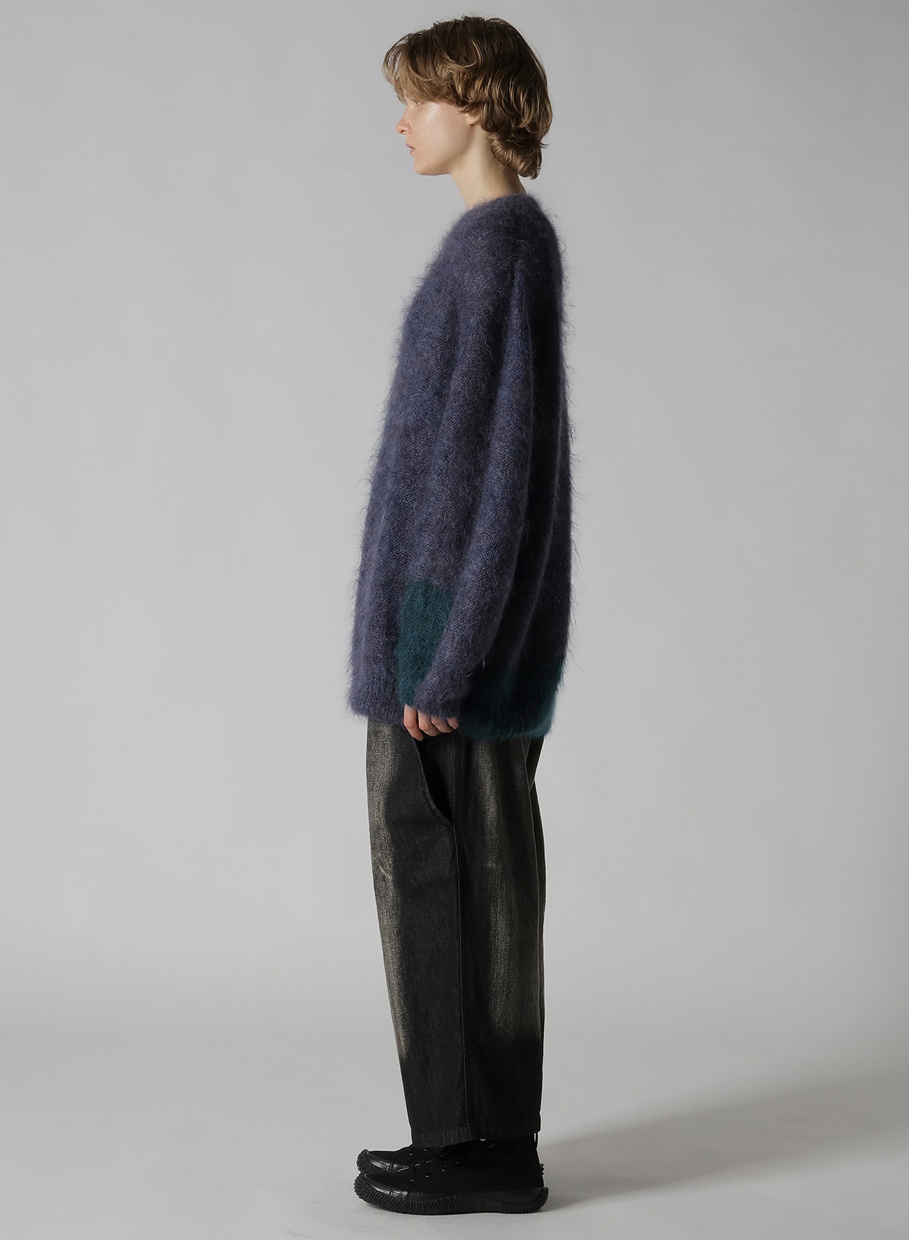 COLOR SCHEME MOHAIR PULLOVER