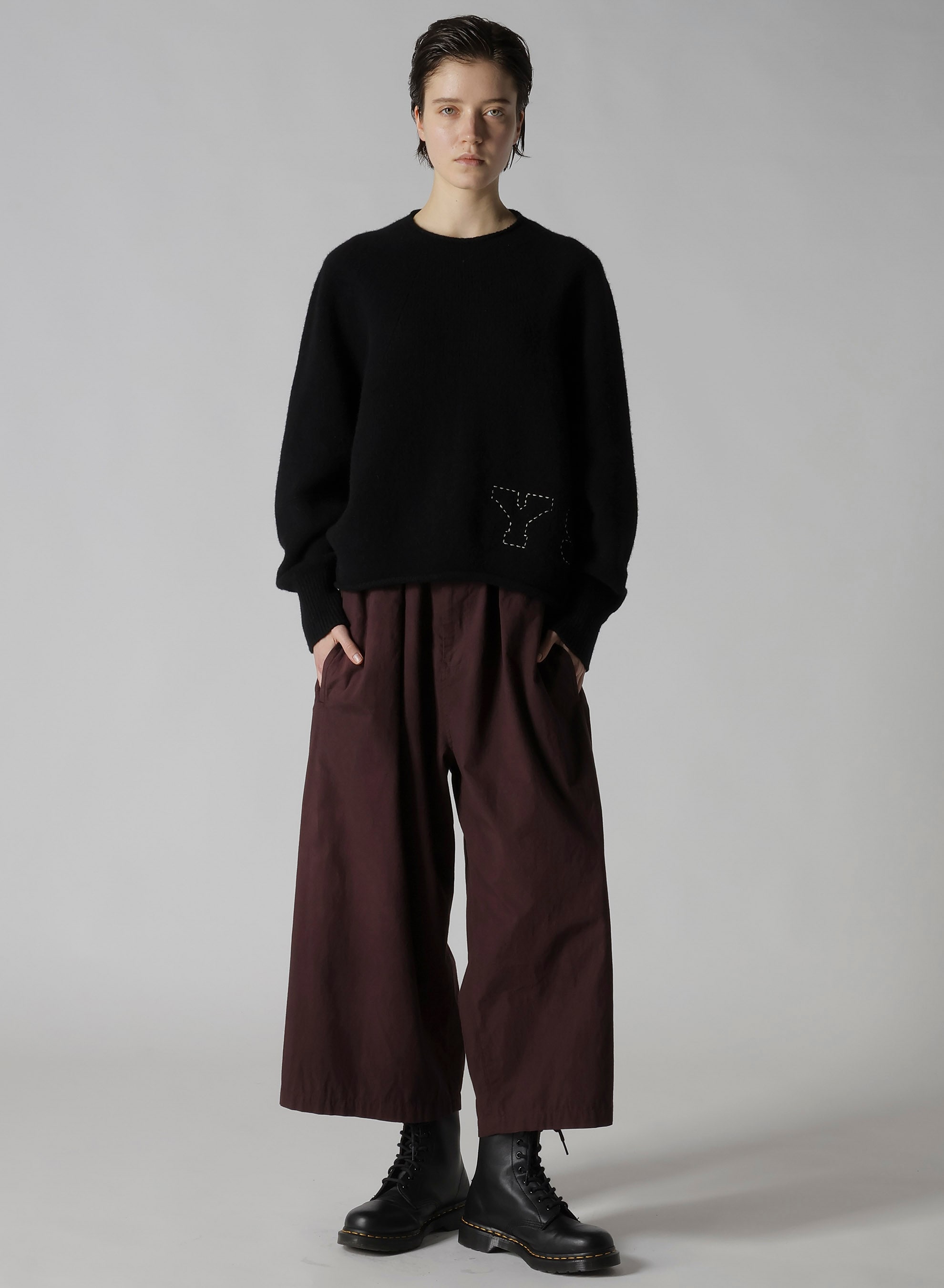 MILLING JERSEY EMBROIDERY PULLOVER