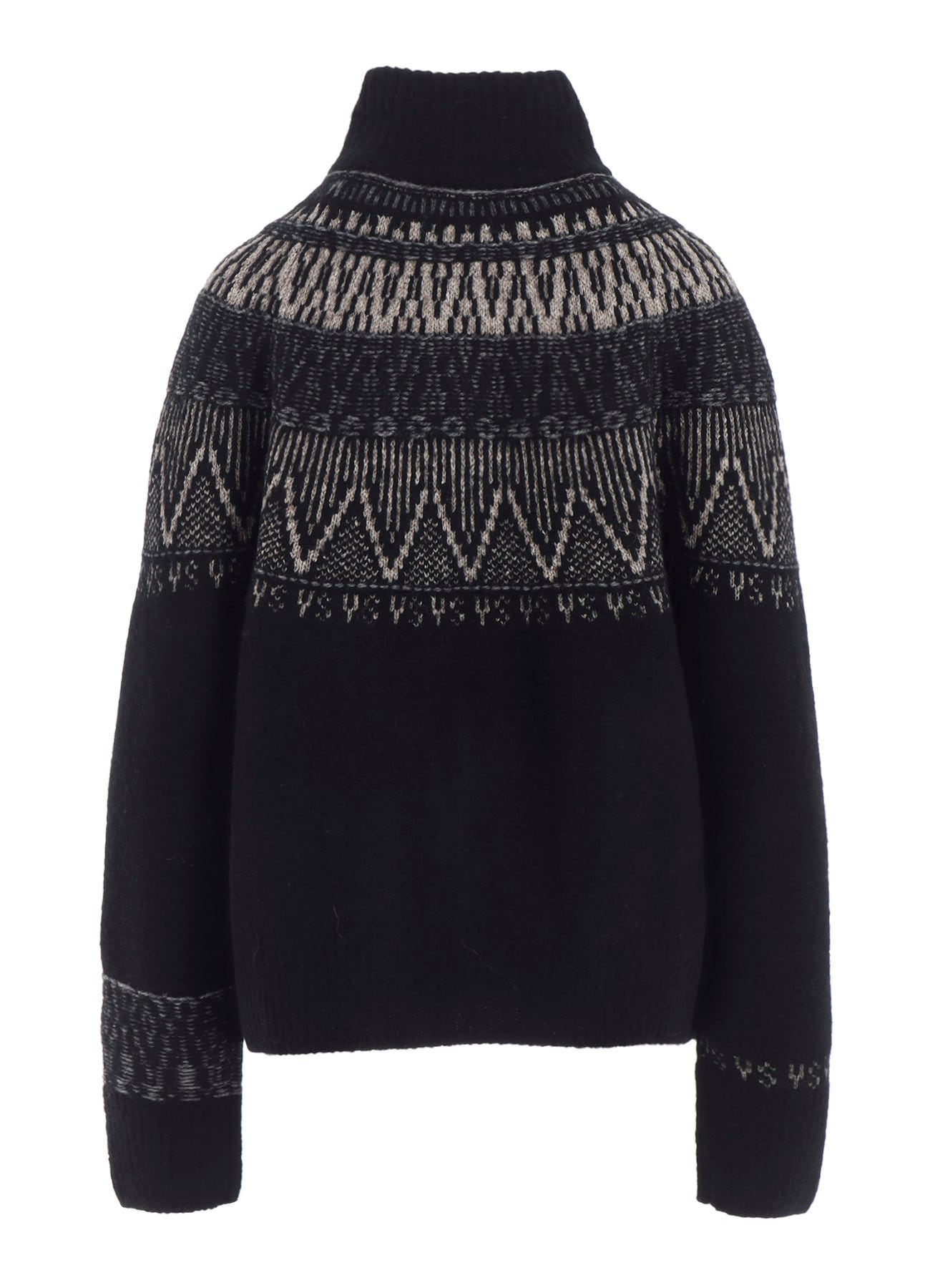 NORDIC DESIGN HIGH NECK KNIT CARDIGAN