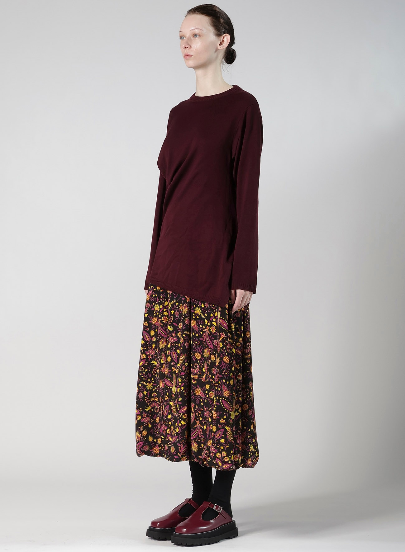 WOOL BREND TWISTED KNIT