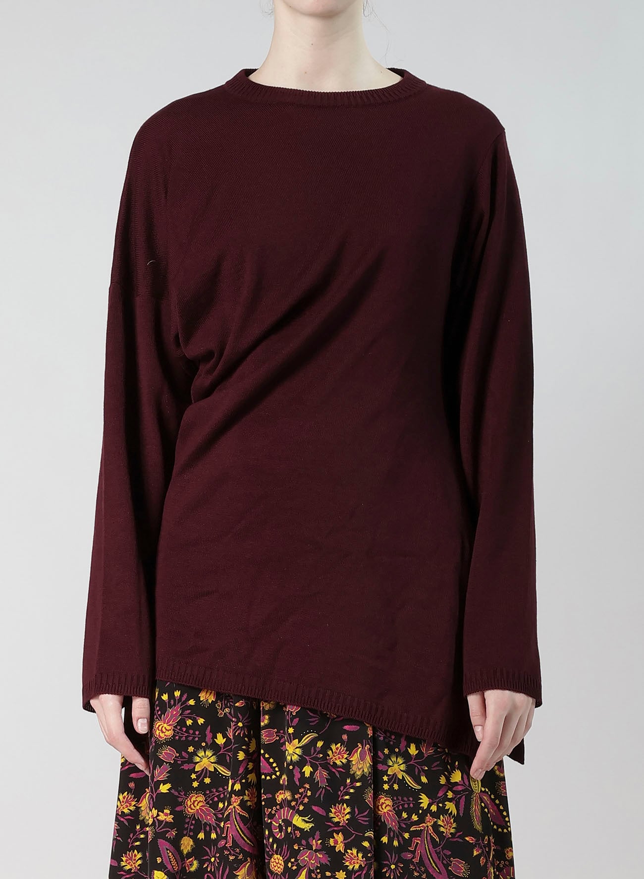 WOOL BREND TWISTED KNIT