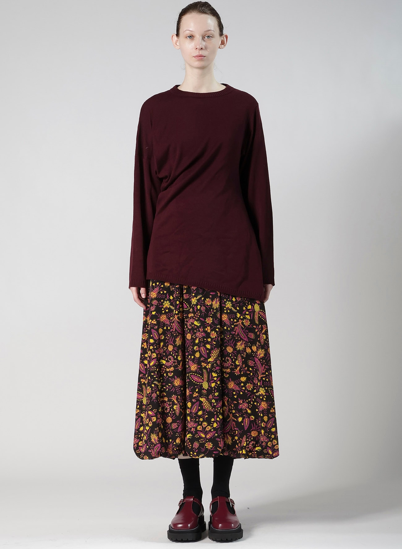 WOOL BREND TWISTED KNIT