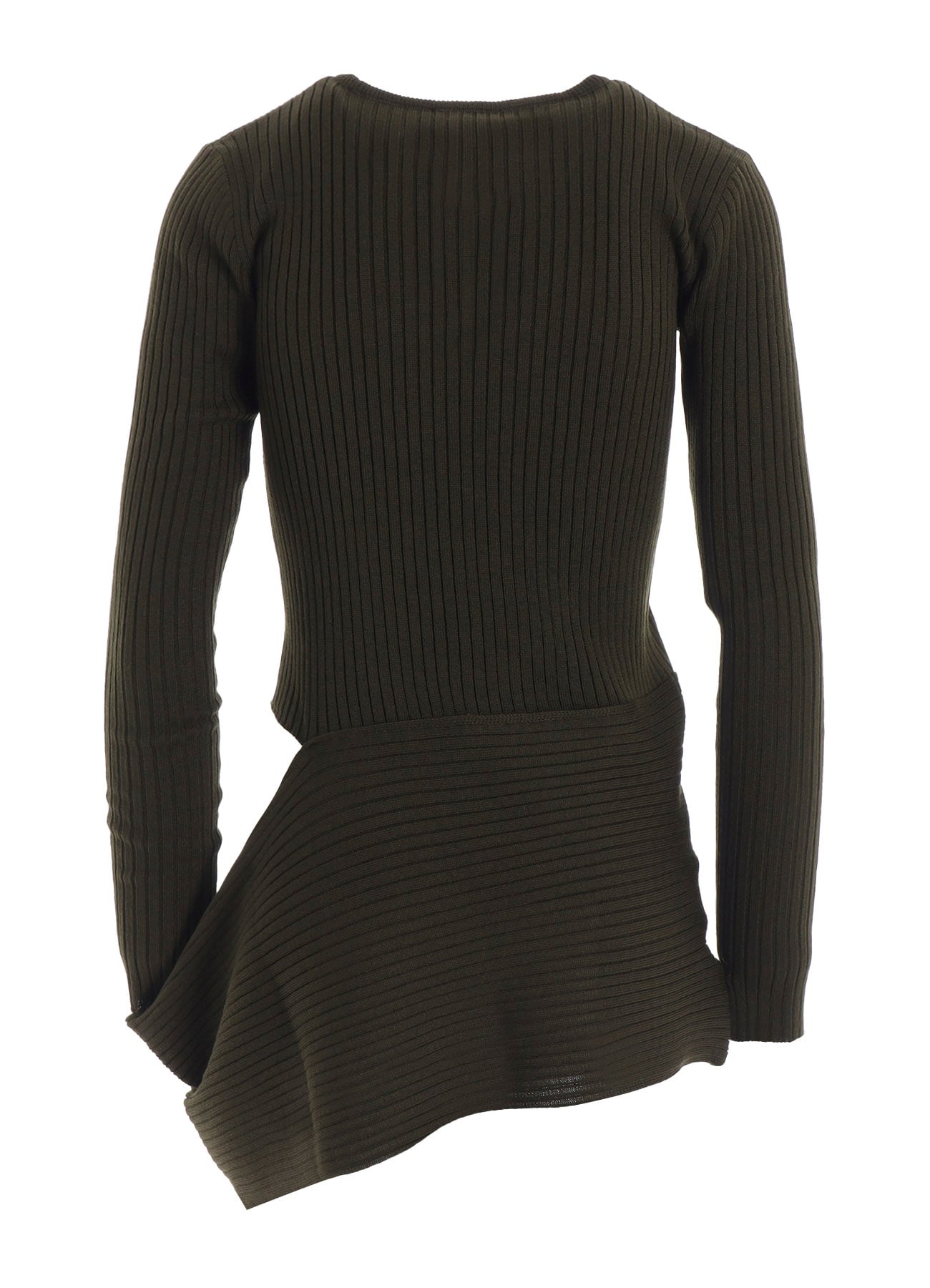 WOOL BREND PANEL KNIT
