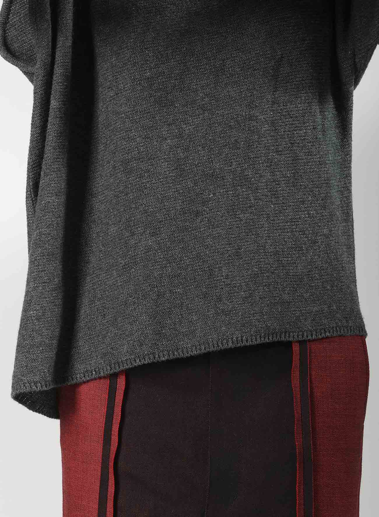 WOOL BREND ARRANGED KNIT