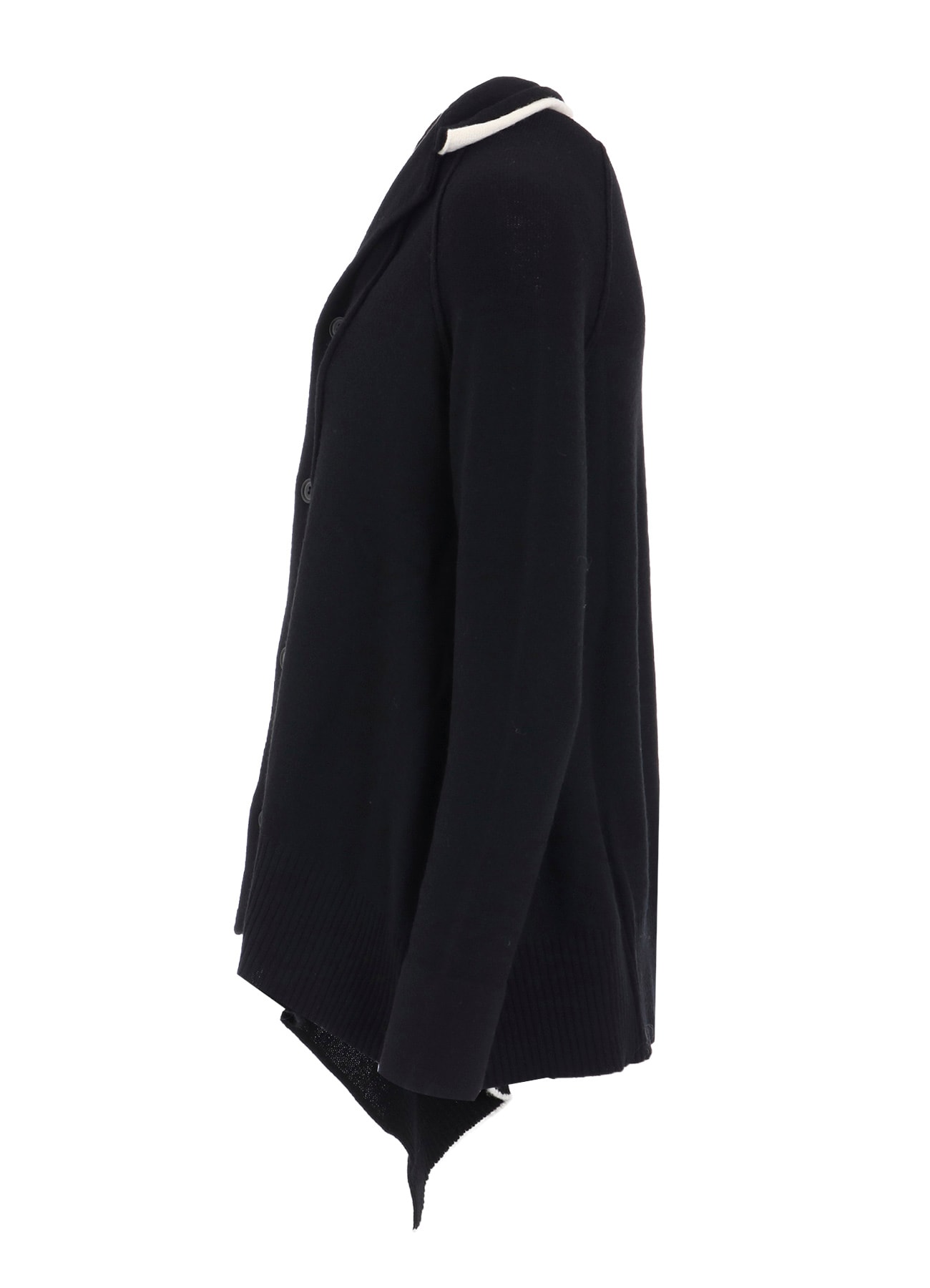 WOOL BREND DRAPED JACKET