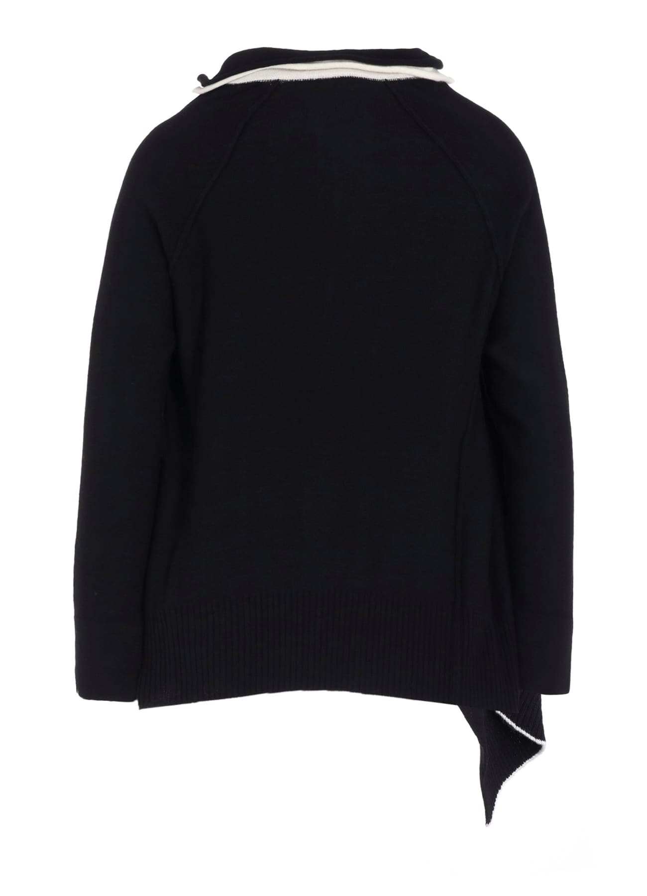 WOOL BREND DRAPED JACKET