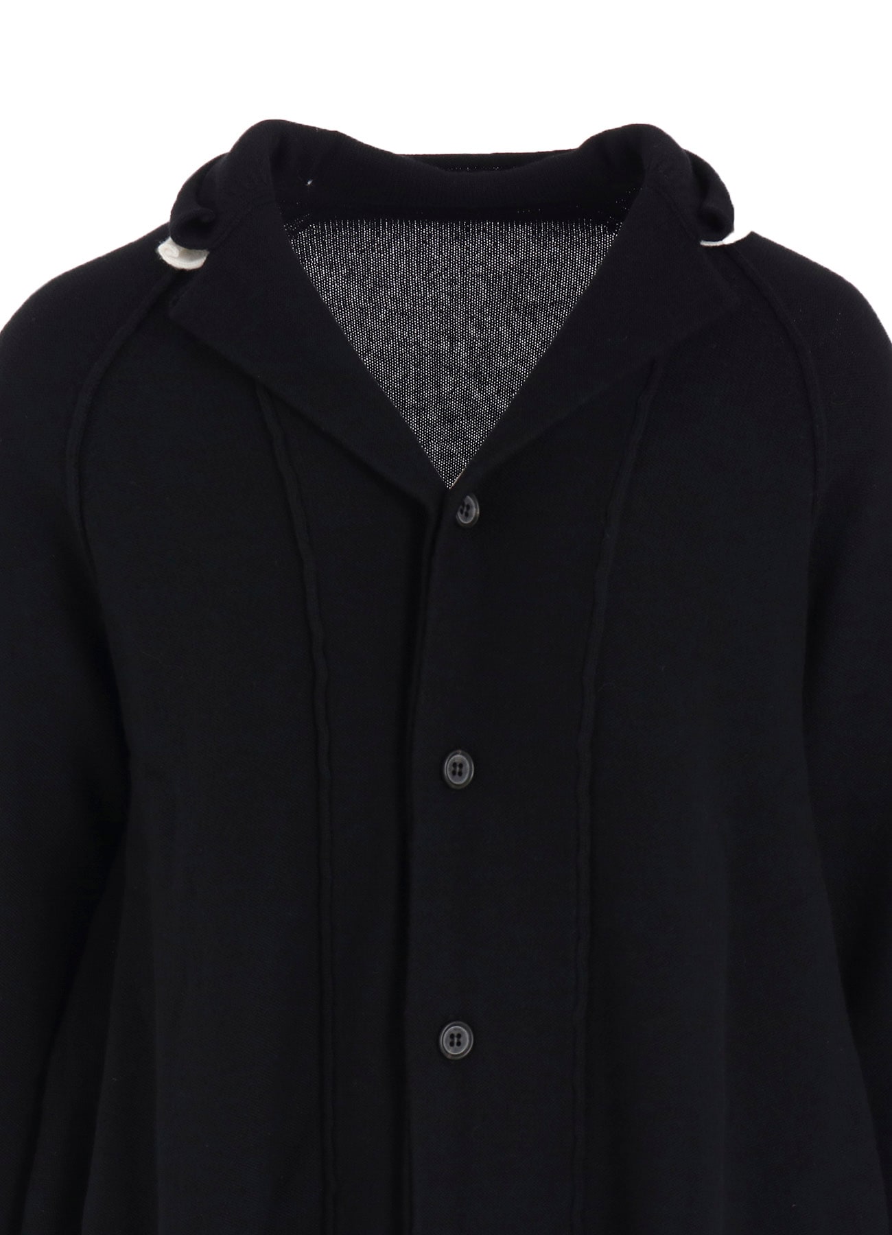 WOOL BREND DRAPED JACKET