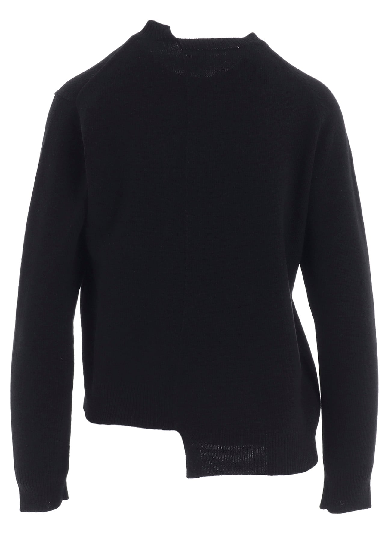 INTARSIA ASYMMETERIC PULLOVER