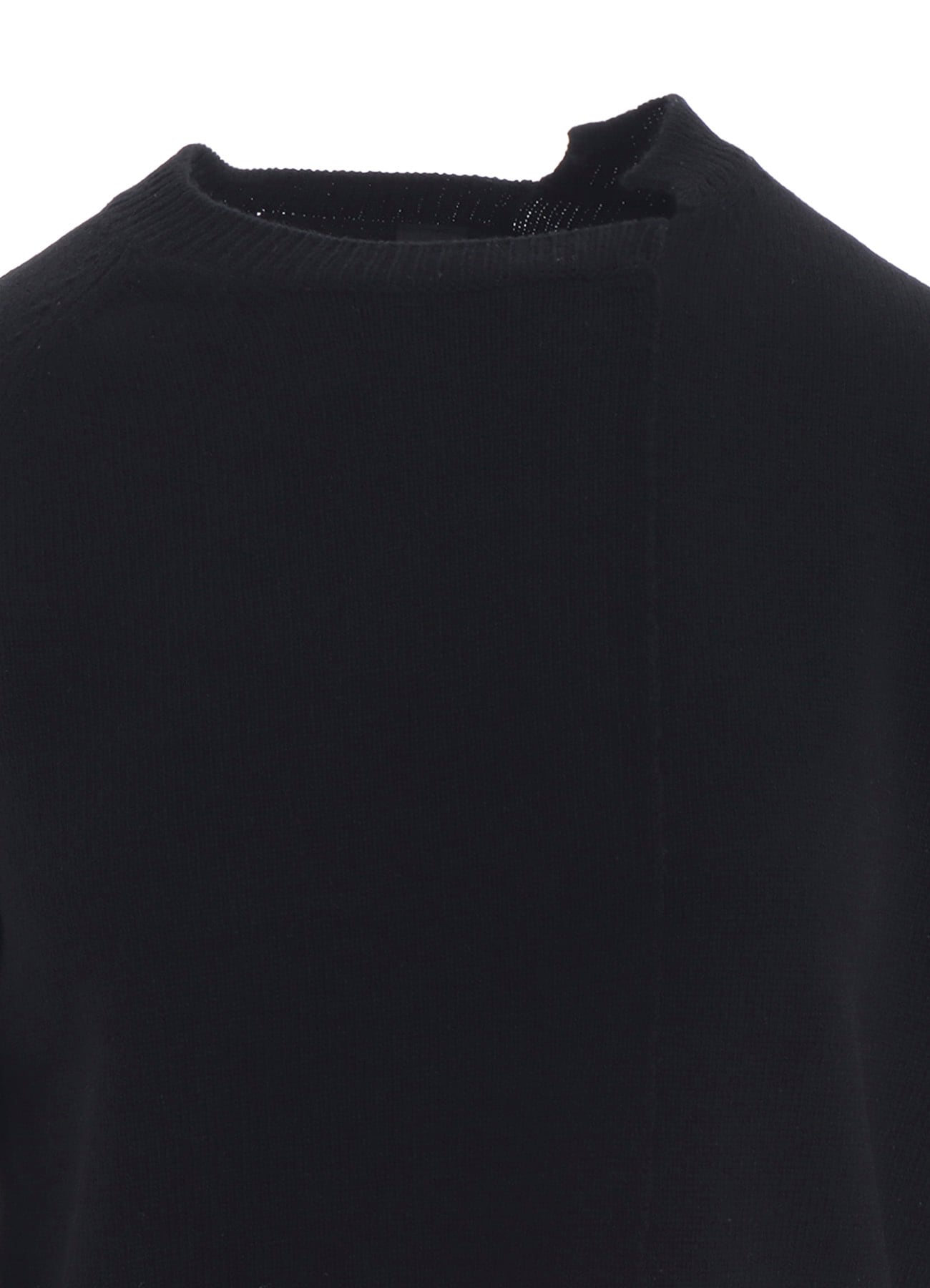 INTARSIA ASYMMETERIC PULLOVER