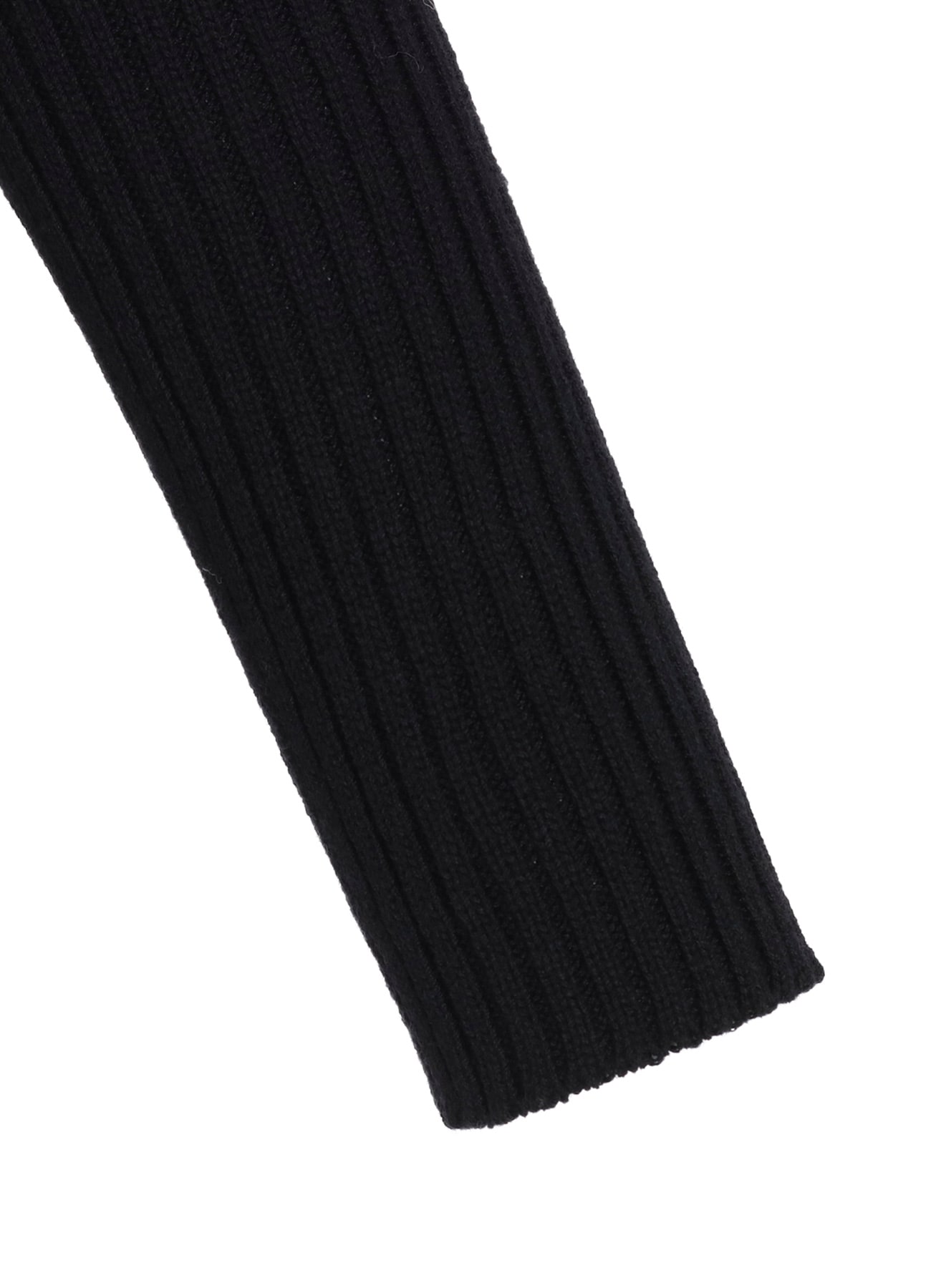 RIBBED MINI HIGH NECK PULLOVER