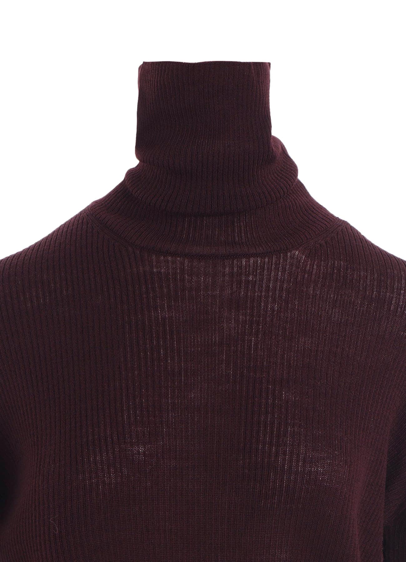 RIB HIGH NECK KNIT