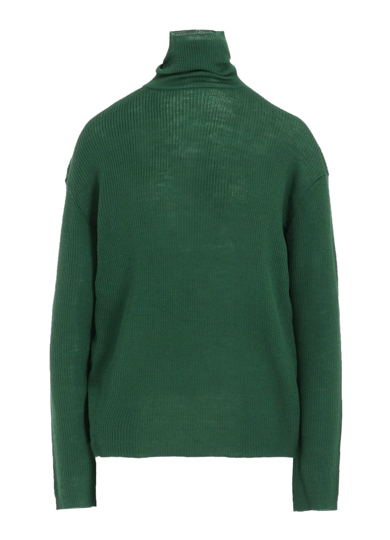 RIB OVERSIZED HIGH NECK KNIT