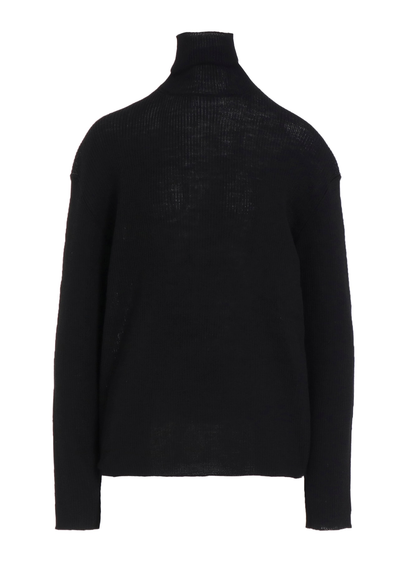 RIB OVERSIZED HIGH NECK KNIT
