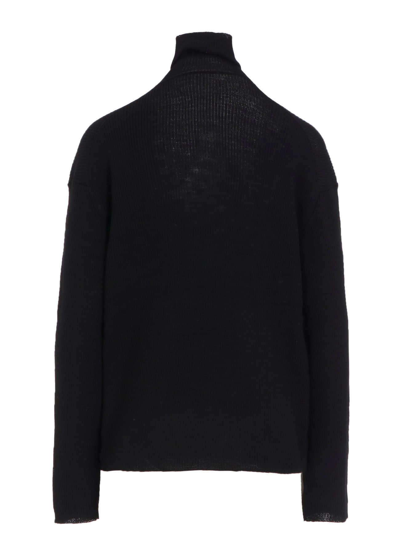 RIB OVERSIZED HIGH NECK KNIT