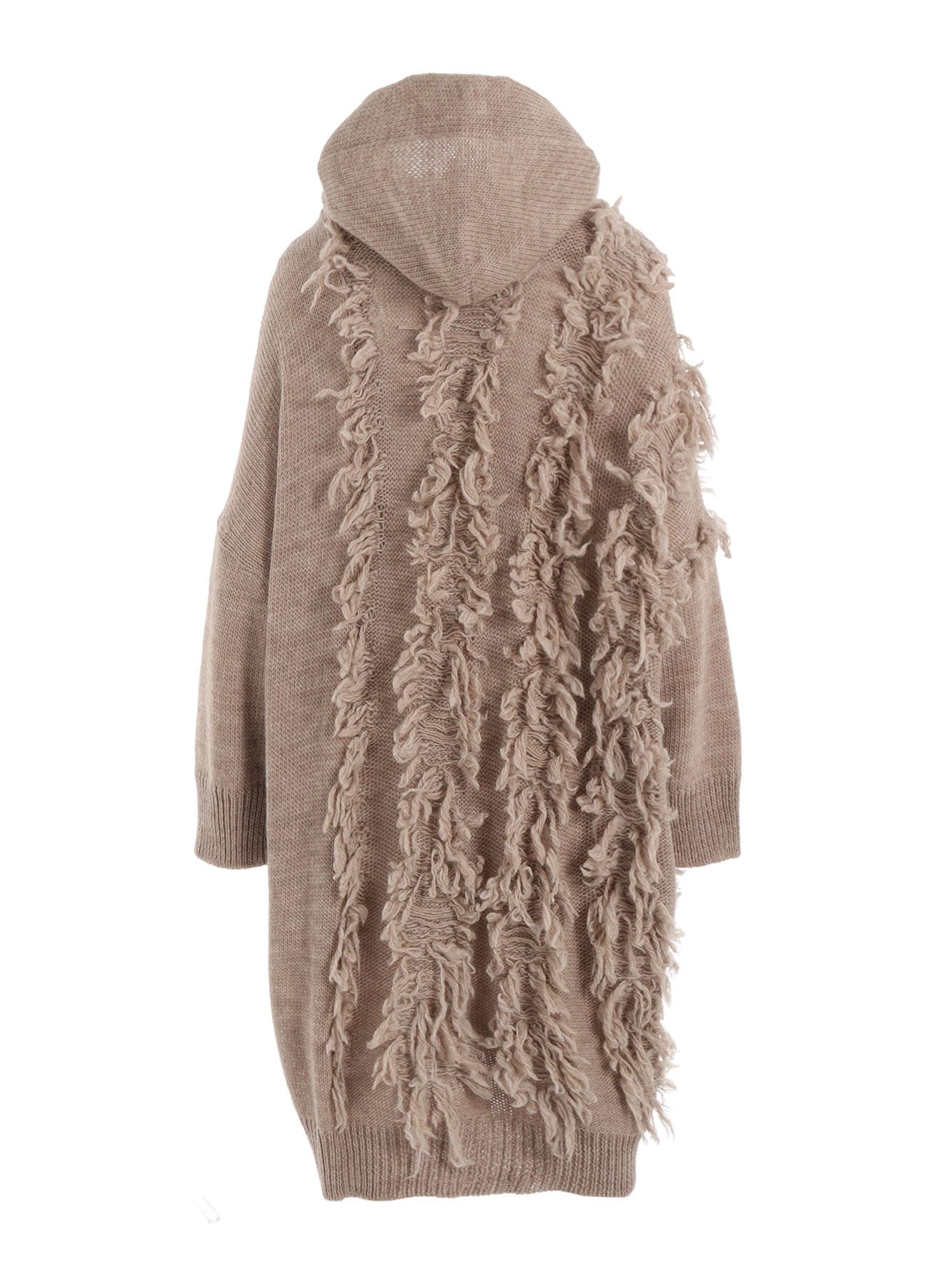 FRINGE JQ HOODED CARDIGAN