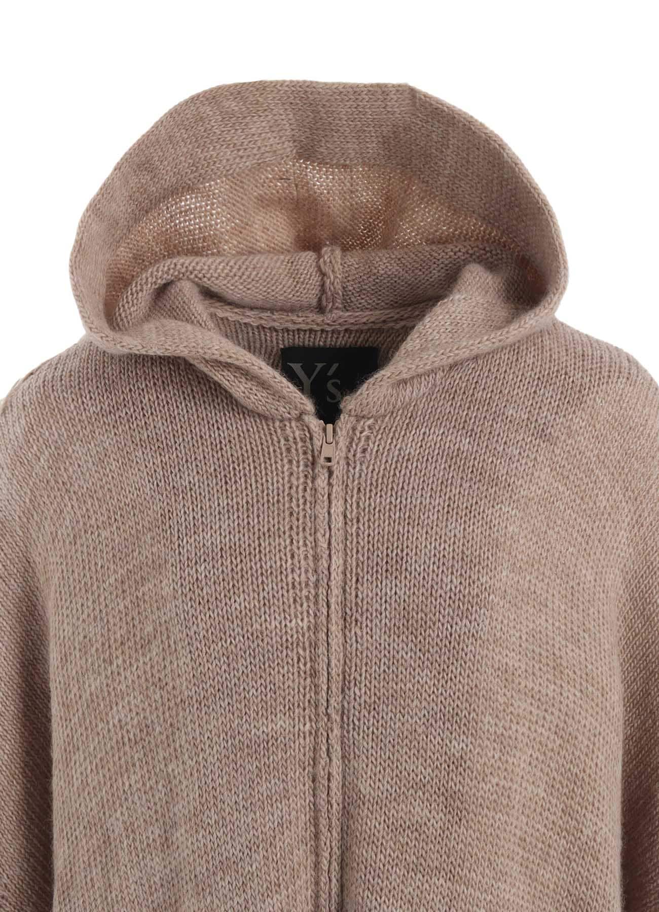 FRINGE JQ HOODED CARDIGAN