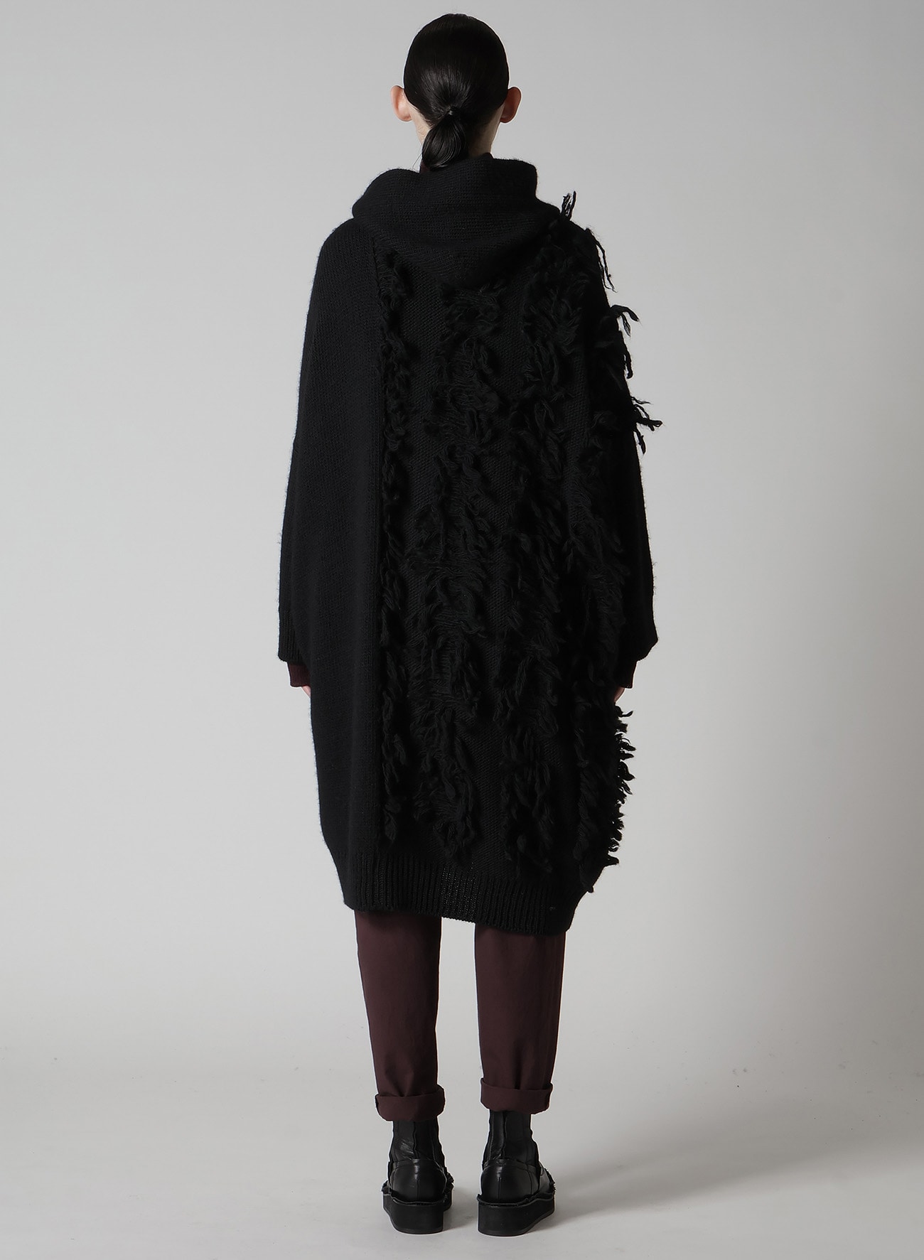 FRINGE JQ HOODED CARDIGAN